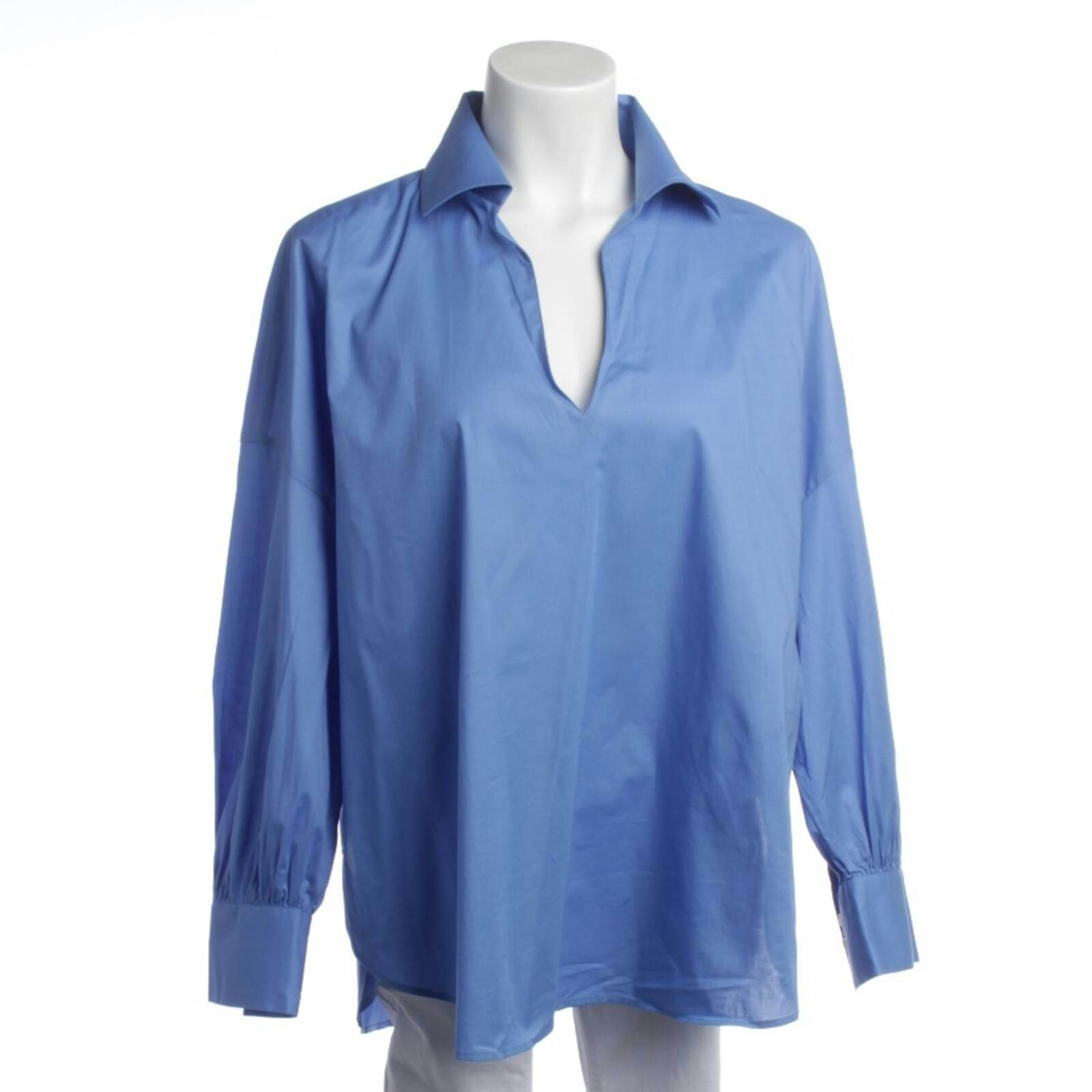 Image 1 of Blouse 42 Blue in color Blue | Vite EnVogue