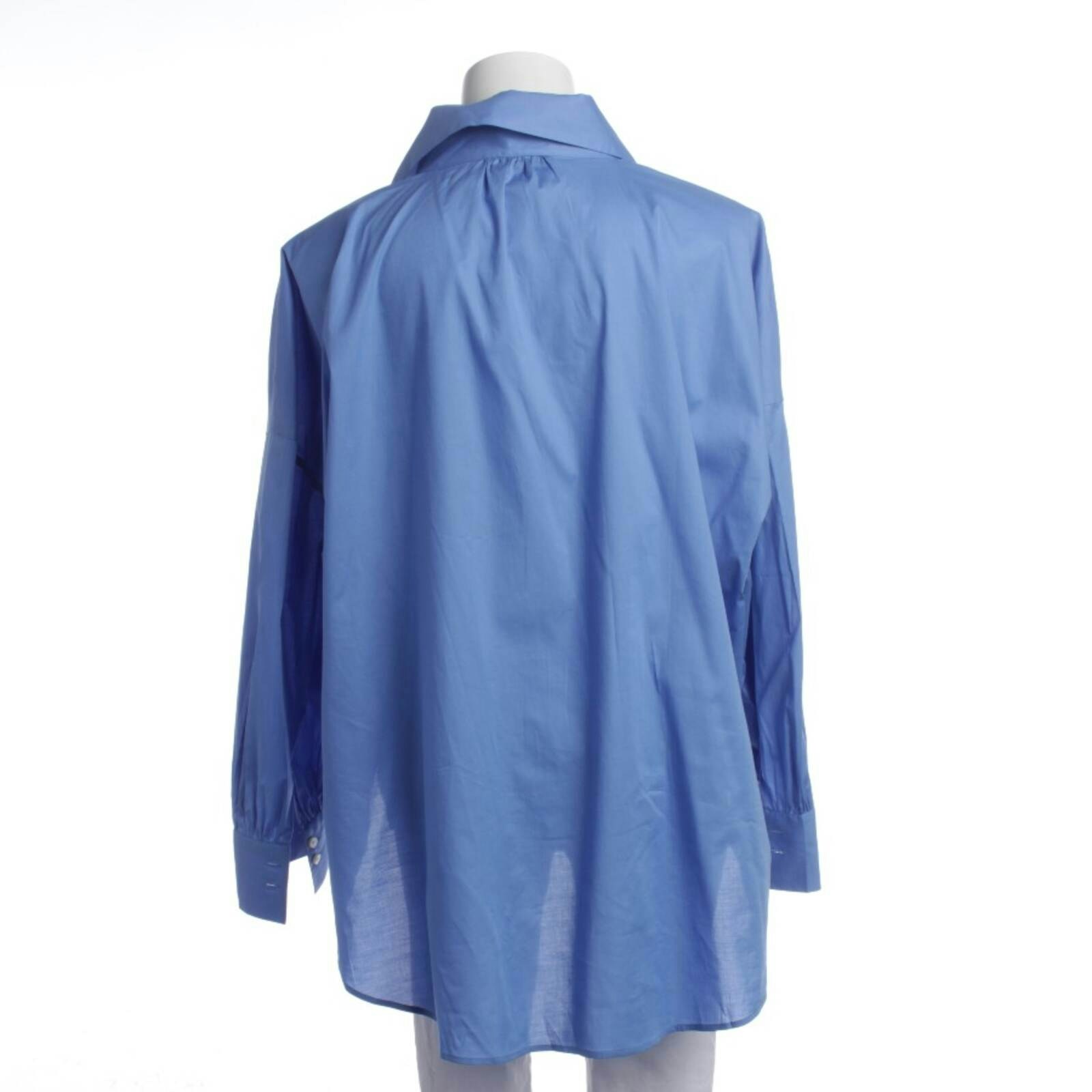 Image 2 of Blouse 42 Blue in color Blue | Vite EnVogue