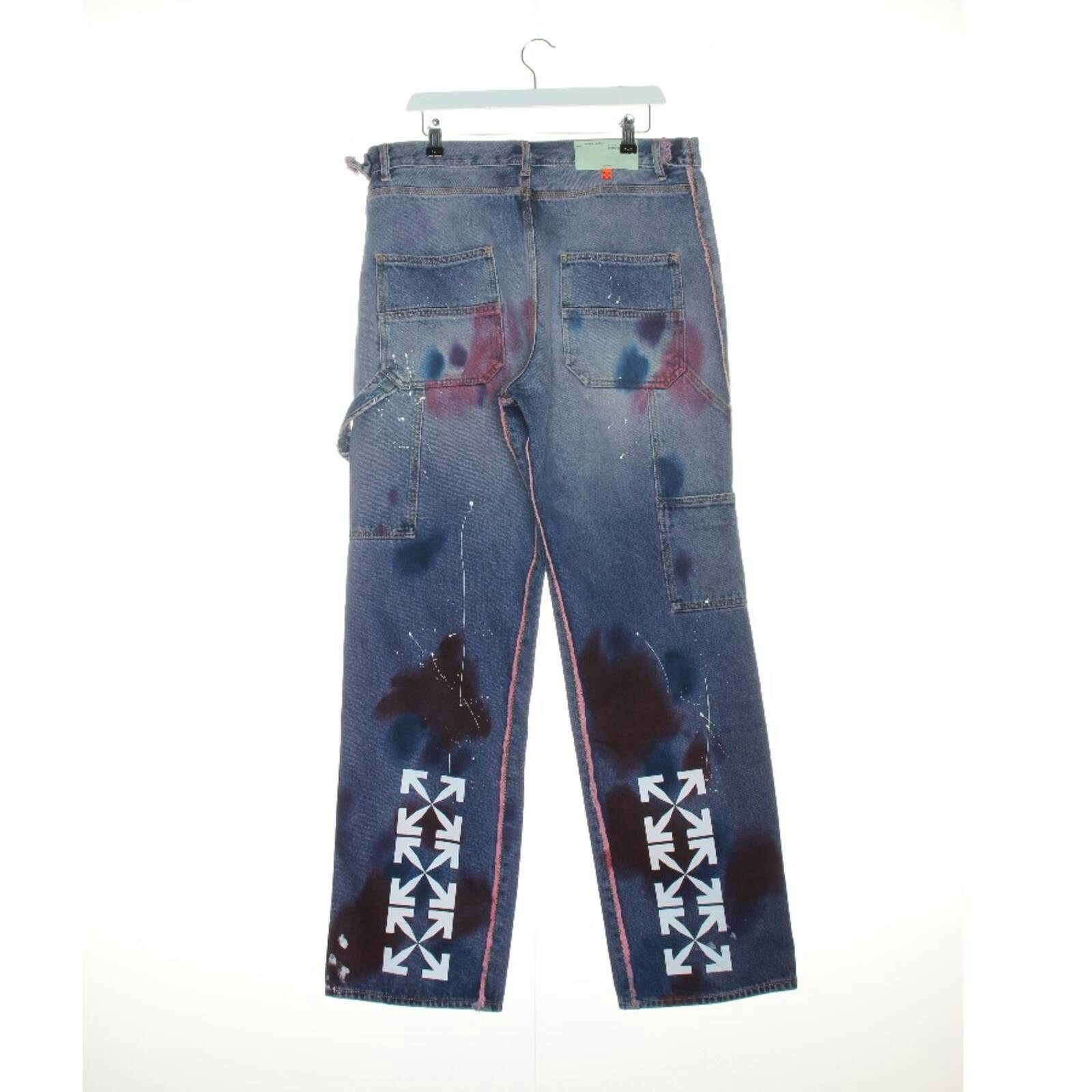 Image 2 of Straight Fit Jeans W34 Multicolored in color Multicolored | Vite EnVogue