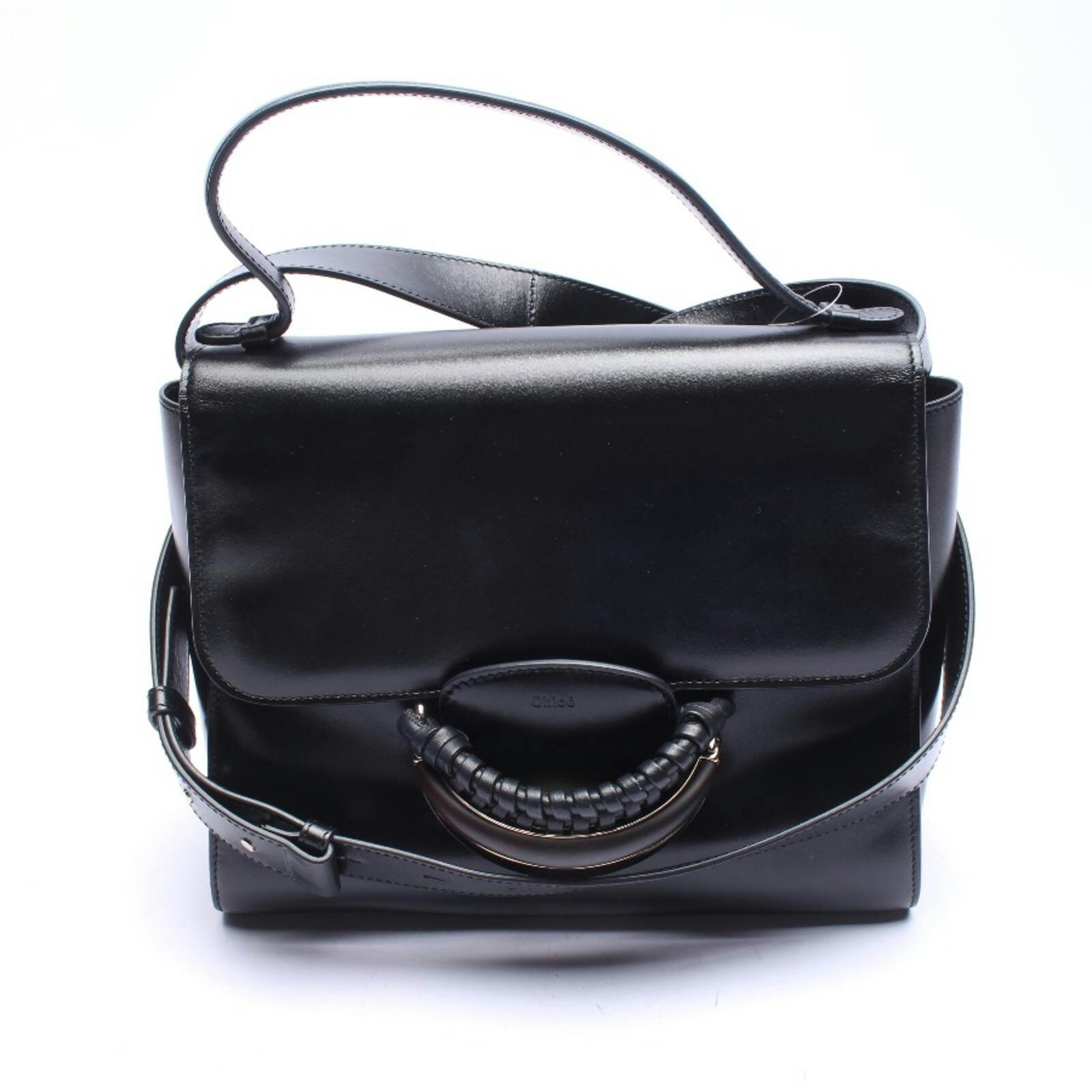 Image 1 of Kattie Medium Shoulder Bag Black in color Black | Vite EnVogue