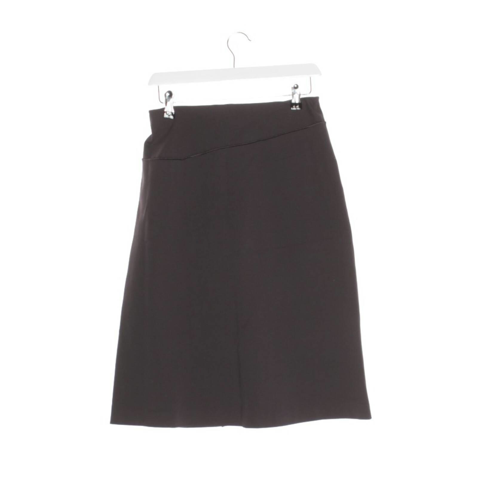 Image 2 of Skirt 36 Dark Gray in color Gray | Vite EnVogue