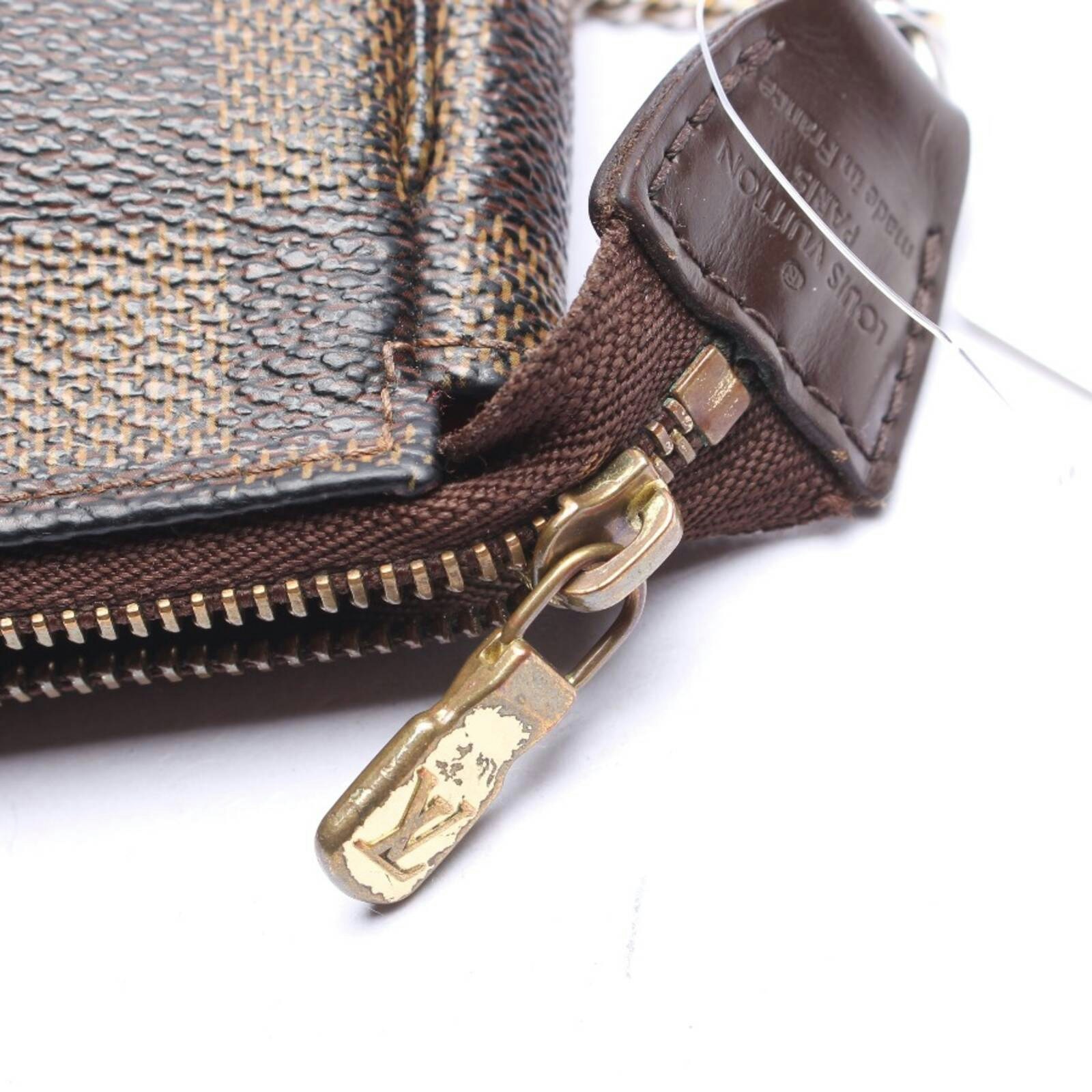 Image 5 of Mini Pochette Accessoires Evening Bag Brown in color Brown | Vite EnVogue