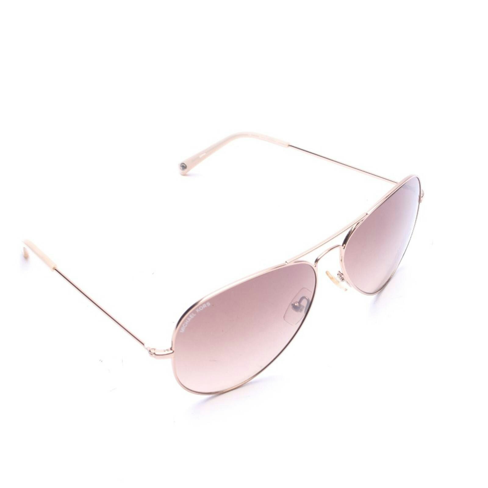 Image 1 of M2056 Sunglasses Gold in color Metallic | Vite EnVogue