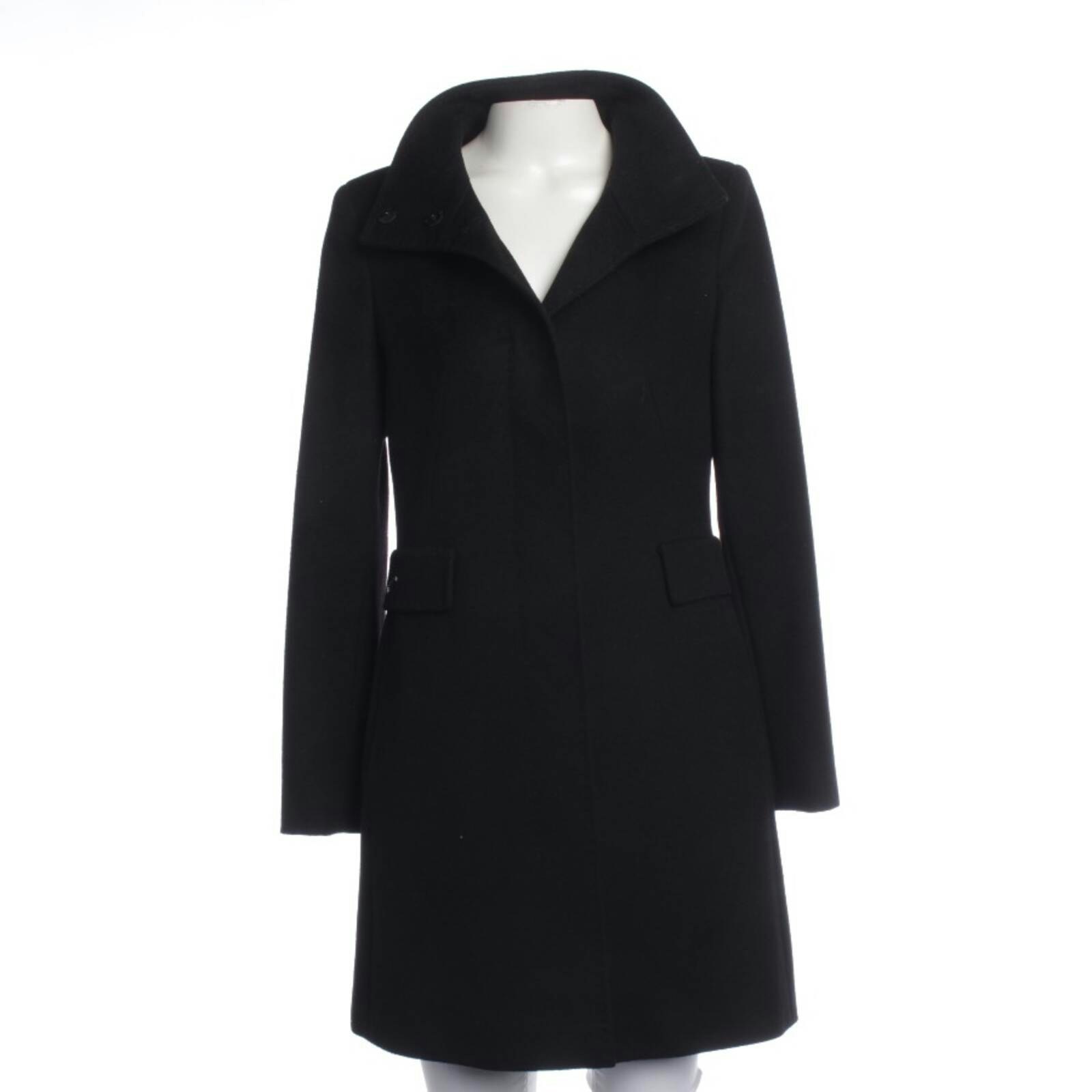 Image 1 of Mid-Season Coat 34 Black in color Black | Vite EnVogue