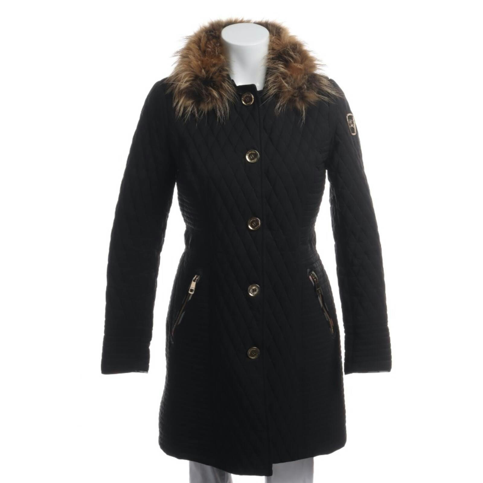 Image 1 of Mid-Season Coat M Black in color Black | Vite EnVogue