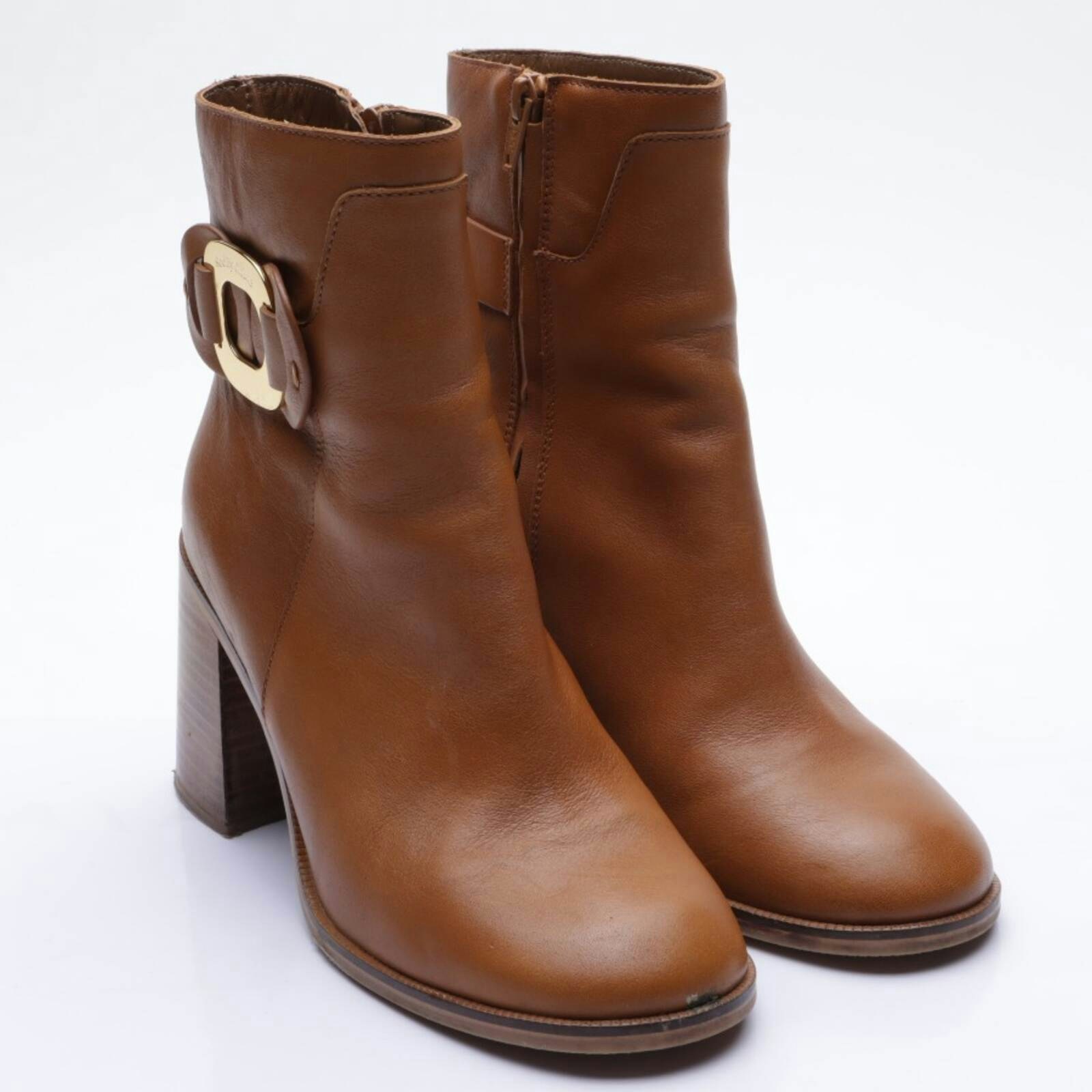 Image 1 of Ankle Boots EUR 39 Light Brown in color Brown | Vite EnVogue