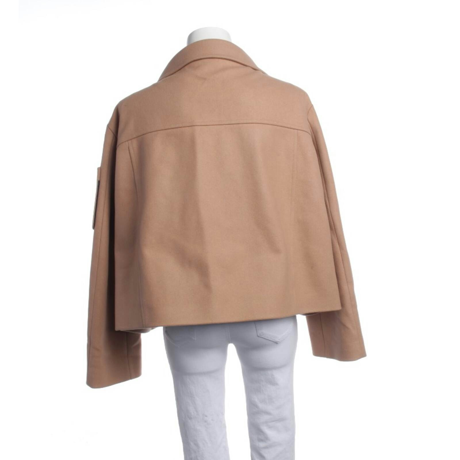 Image 2 of Mid-Season Jacket 42 Light Brown in color Brown | Vite EnVogue