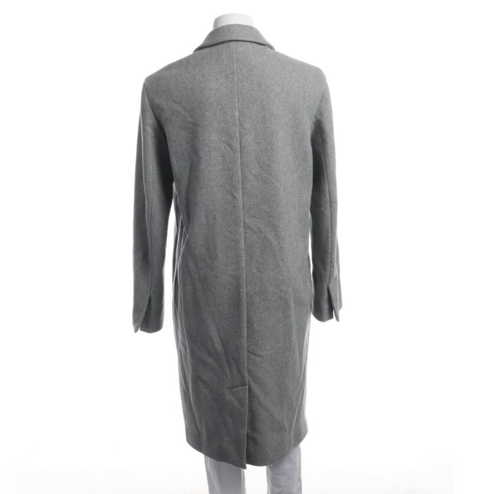 Image 2 of Winter Coat 38 Light Gray in color Gray | Vite EnVogue