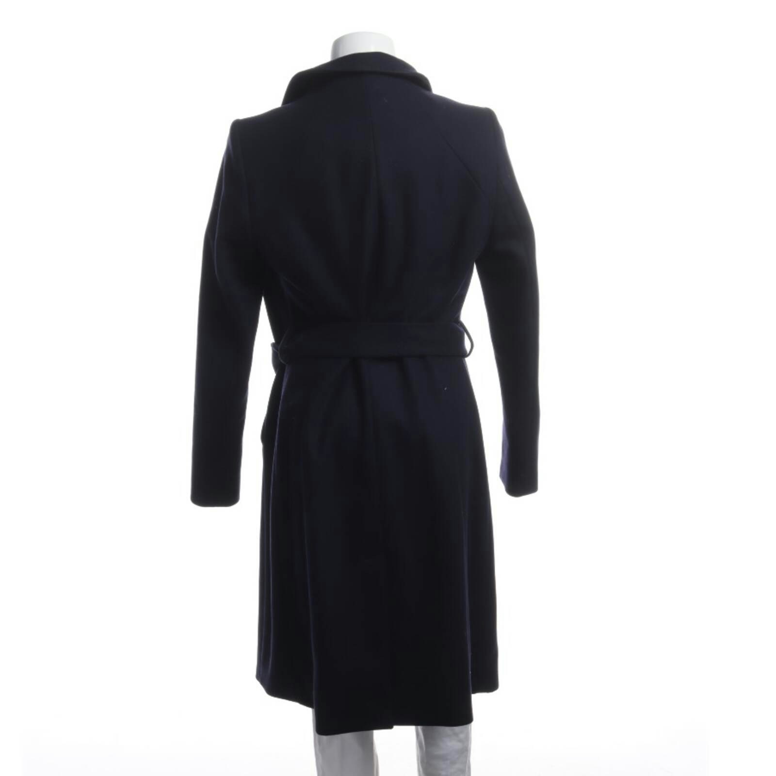 Image 2 of Mid-Season Coat 38 Navy in color Blue | Vite EnVogue