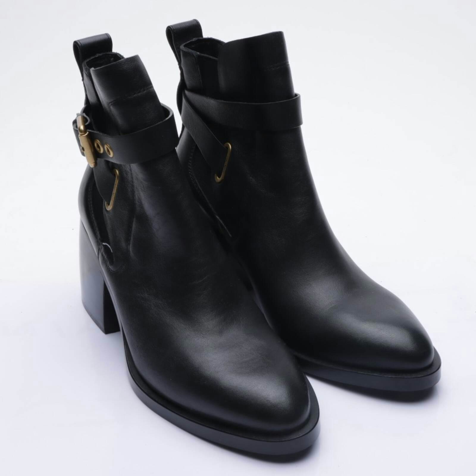 Image 1 of Ankle Boots EUR38 Black in color Black | Vite EnVogue