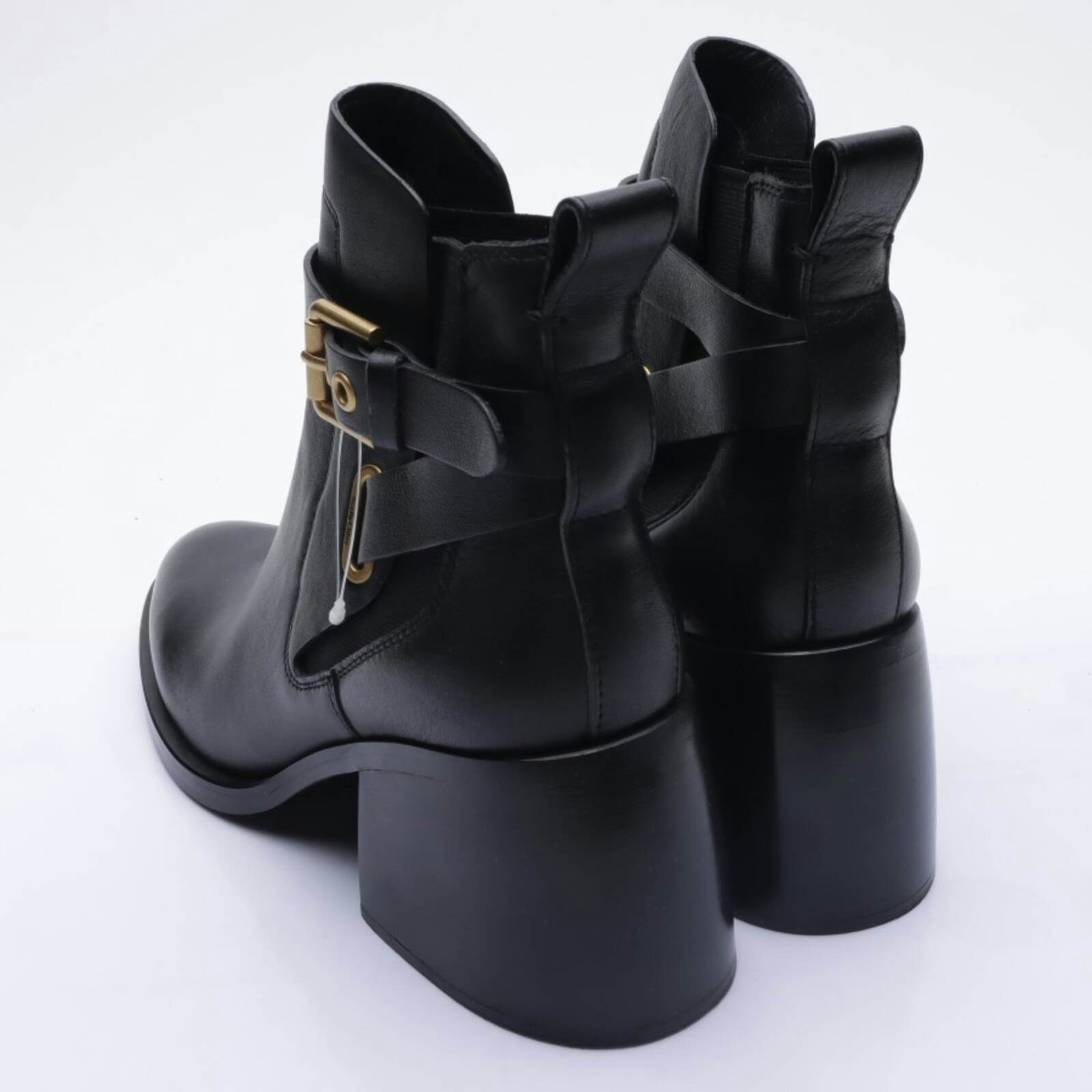 Image 2 of Ankle Boots EUR38 Black in color Black | Vite EnVogue