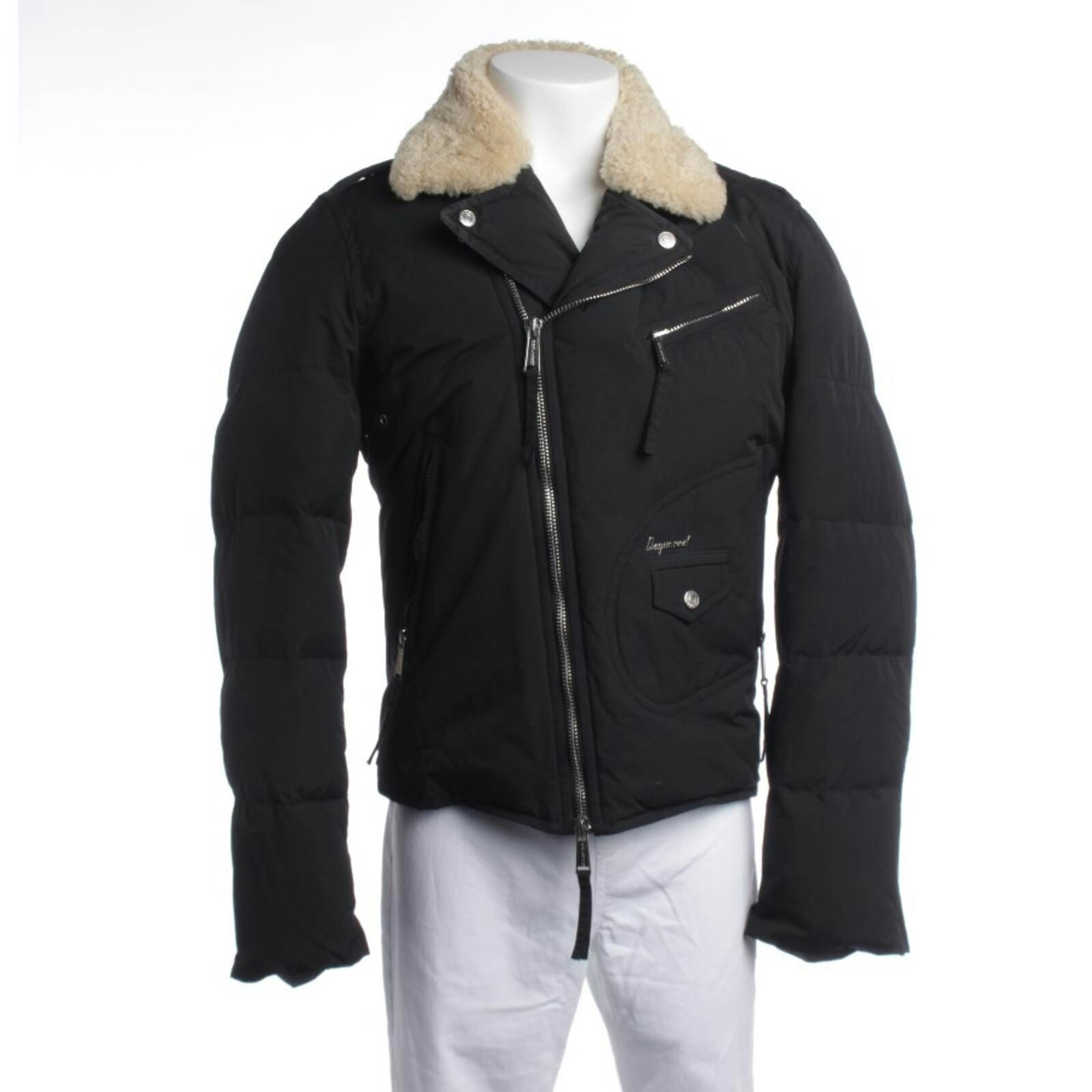 Image 1 of Winter Jacket 52 Black in color Black | Vite EnVogue