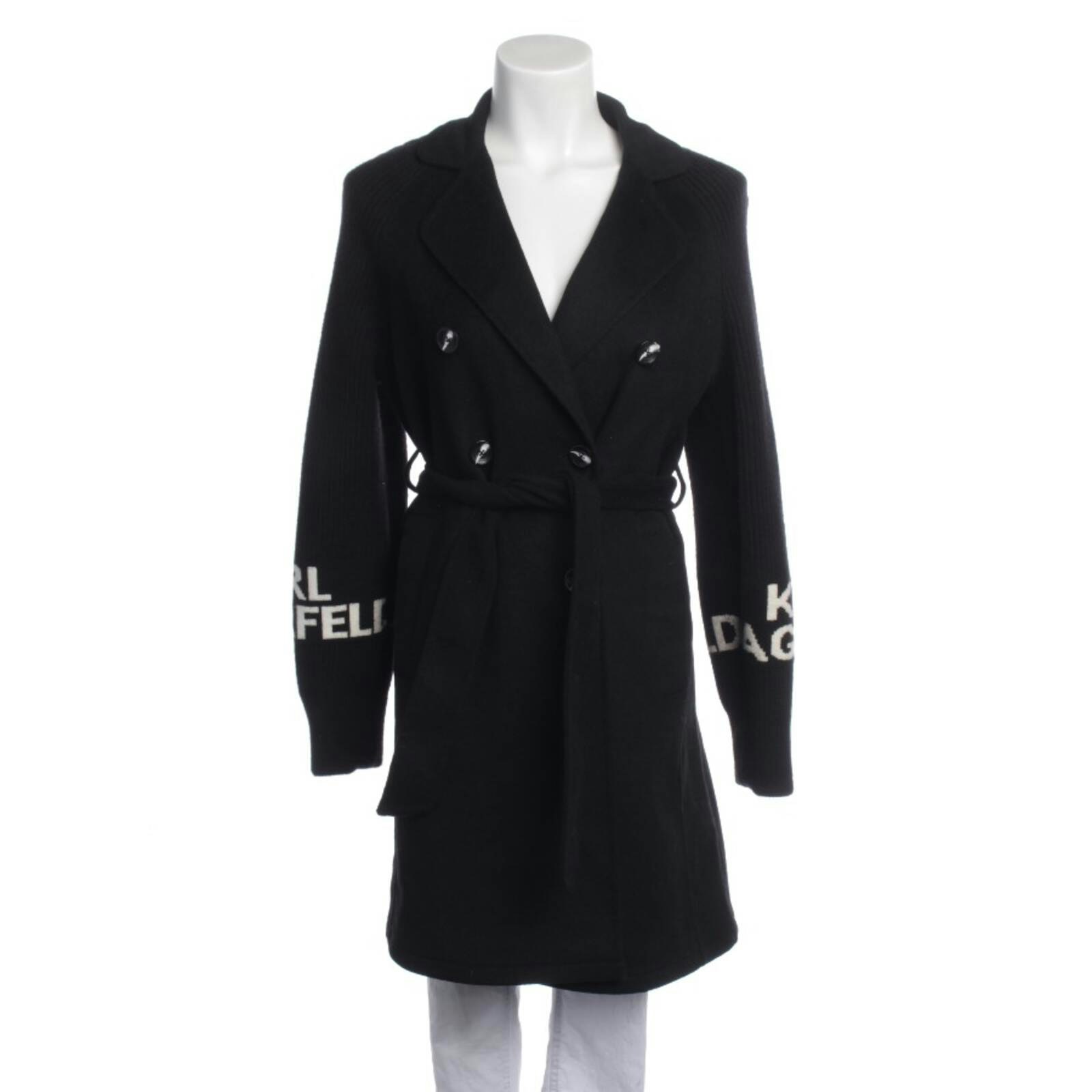 Image 1 of Mid-Season Coat S Black in color Black | Vite EnVogue