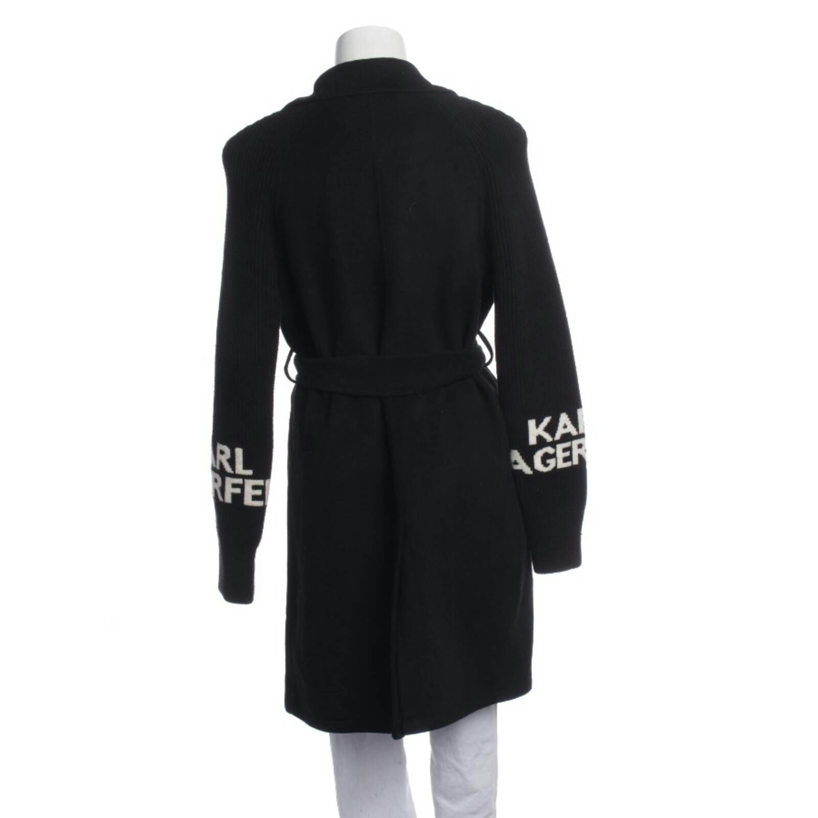 Image 2 of Mid-Season Coat S Black in color Black | Vite EnVogue