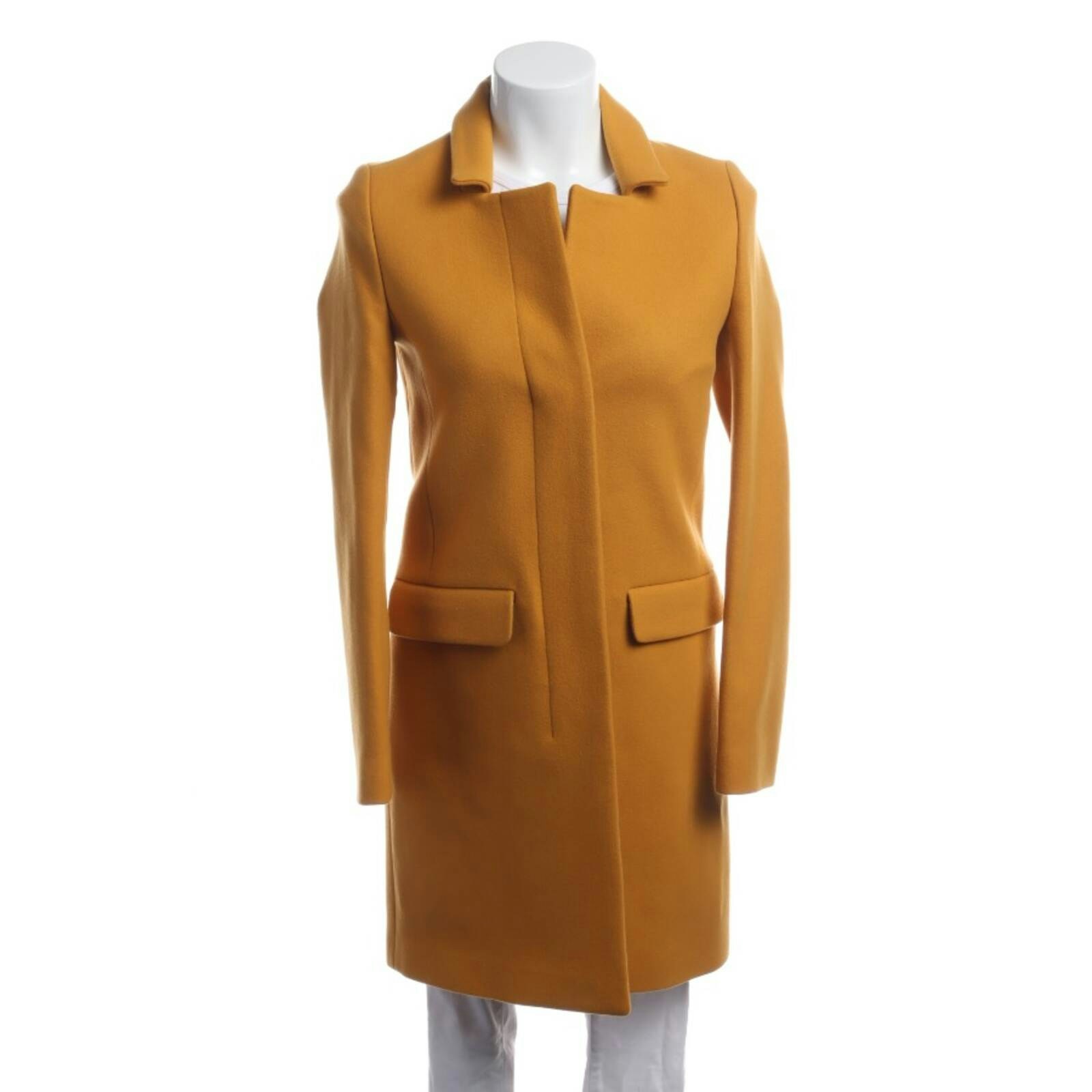 Image 1 of Mid-Season Coat XS Orange in color Orange | Vite EnVogue