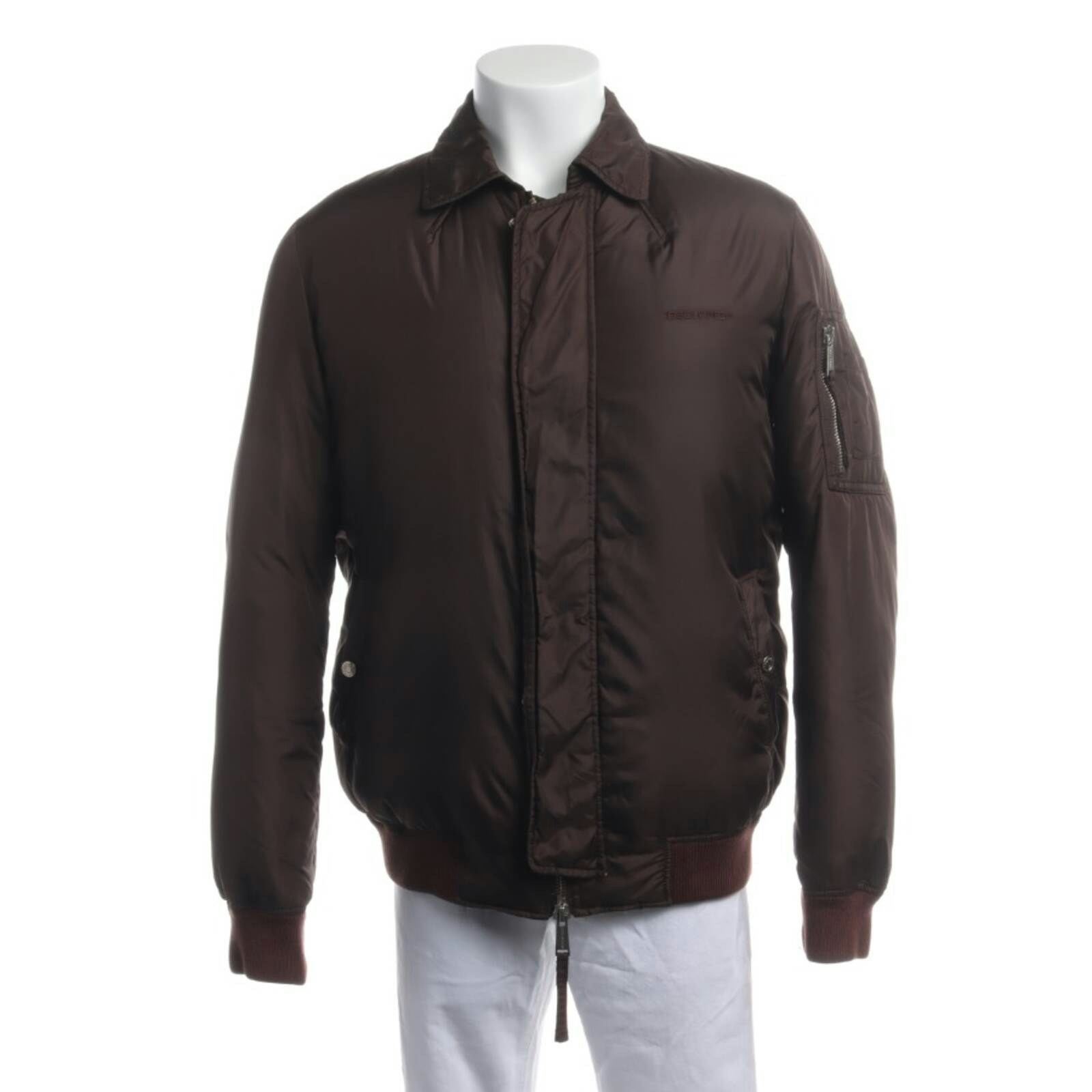 Image 1 of Winter Jacket 50 Dark Brown in color Brown | Vite EnVogue