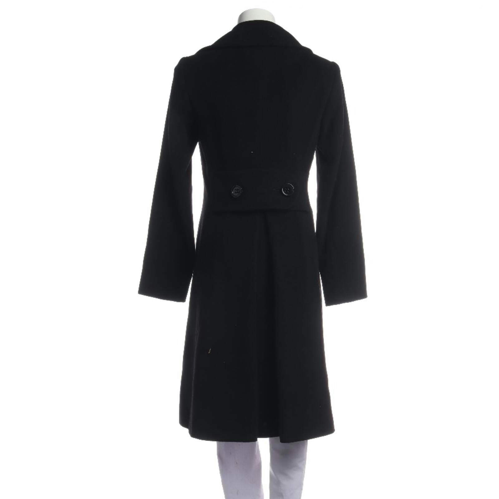 Image 2 of Mid-Season Coat 36 Black in color Black | Vite EnVogue