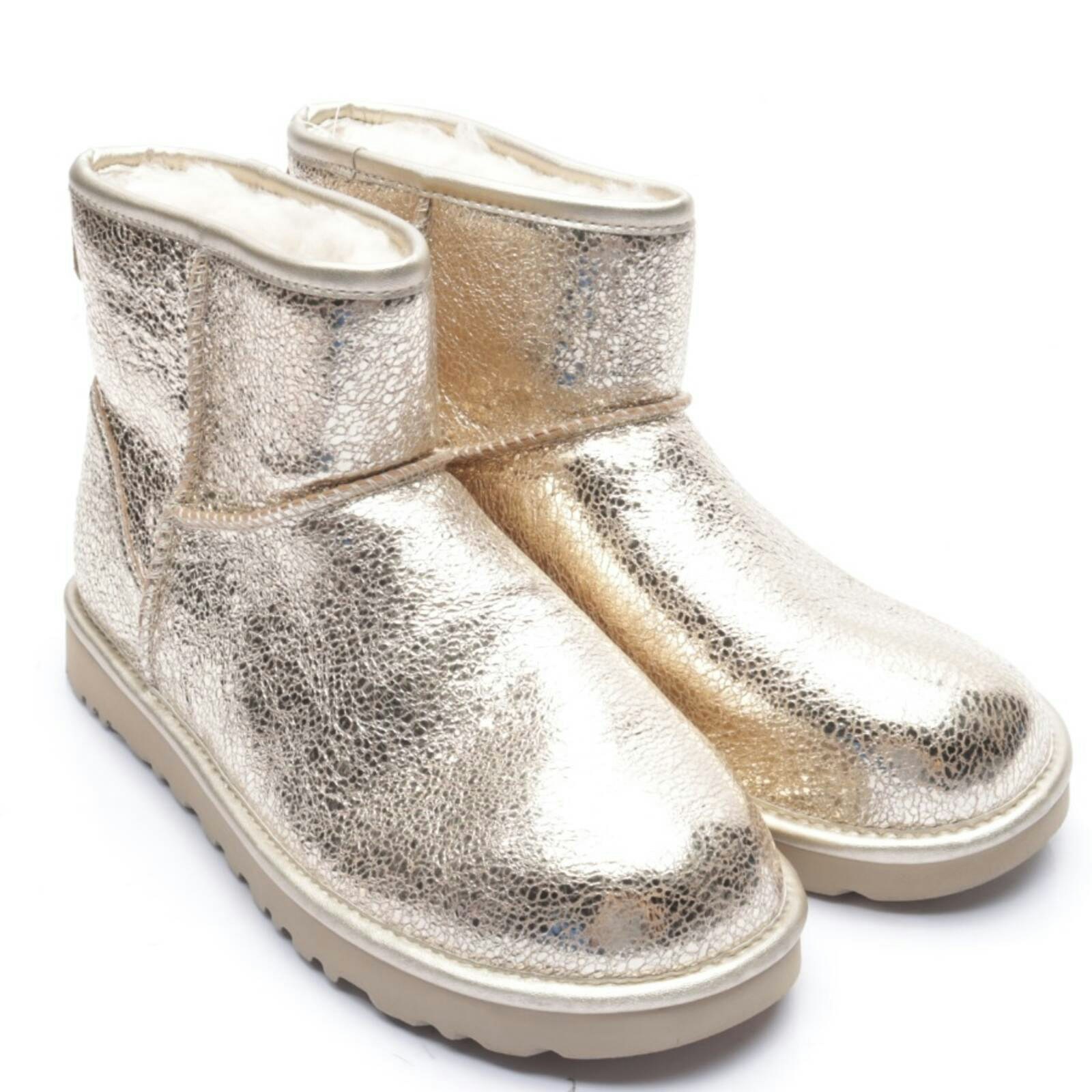 Image 1 of Ankle Boots EUR 39 Gold in color Metallic | Vite EnVogue