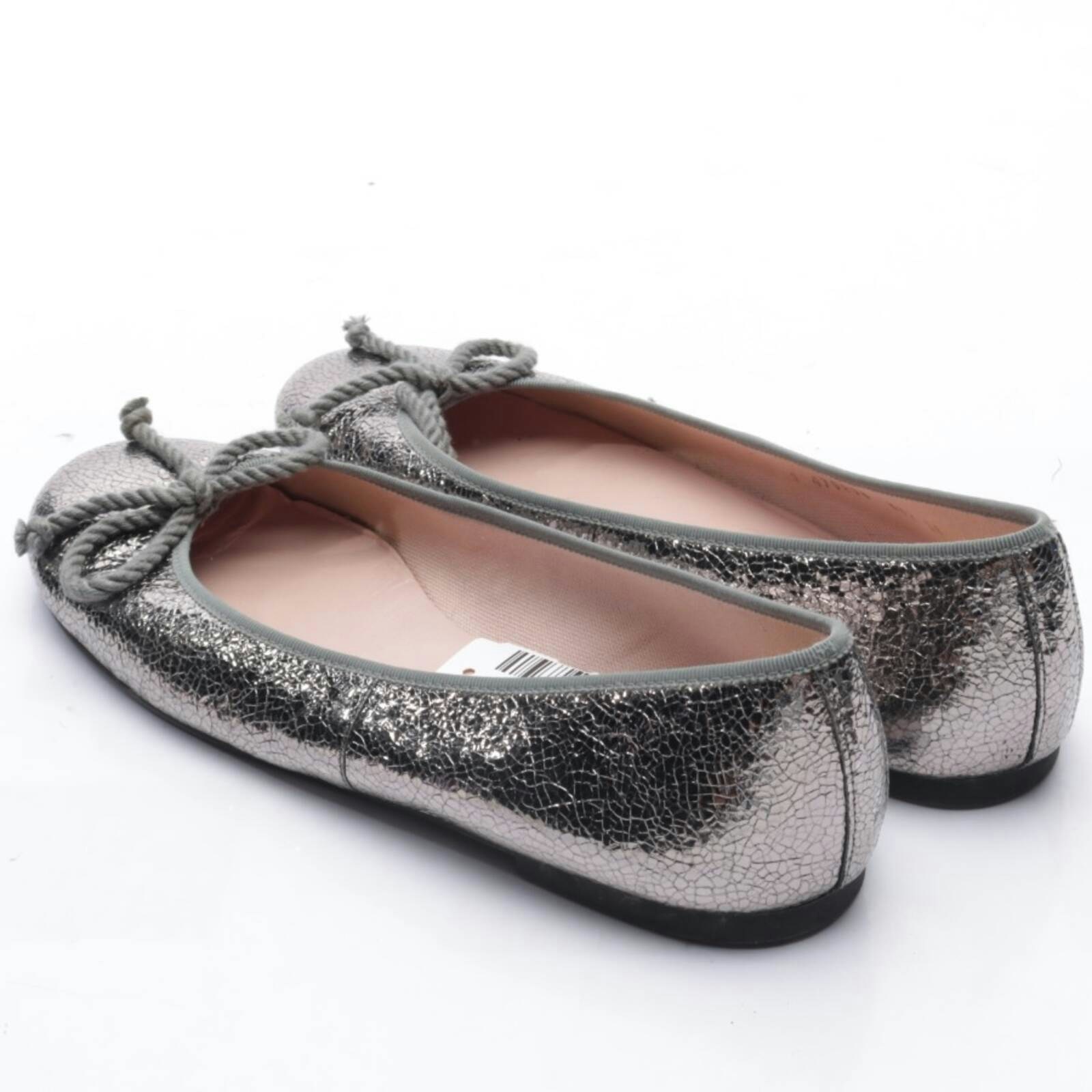 Image 2 of Ballet Flats EUR38 Silver in color Metallic | Vite EnVogue