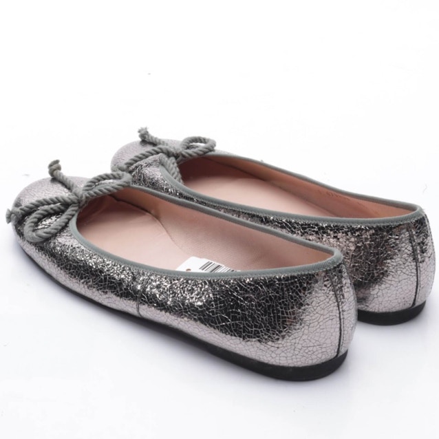 Ballet Flats EUR38 Silver | Vite EnVogue