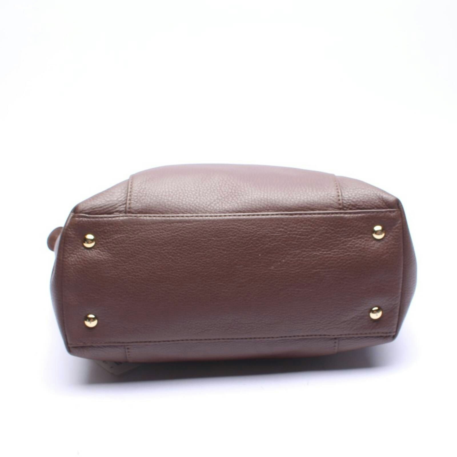 Image 3 of Shoulder Bag Dark Brown in color Brown | Vite EnVogue