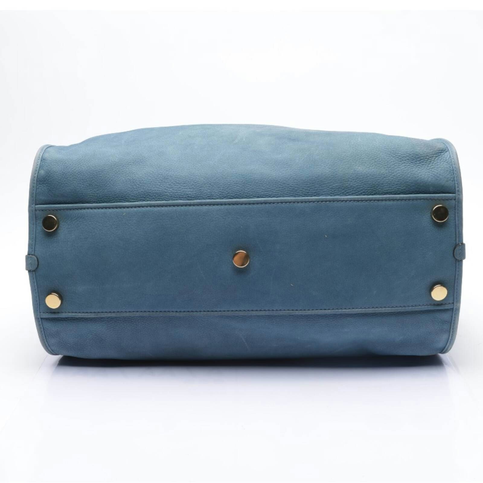 Image 4 of Vintage Handbag Turquoise in color Blue | Vite EnVogue