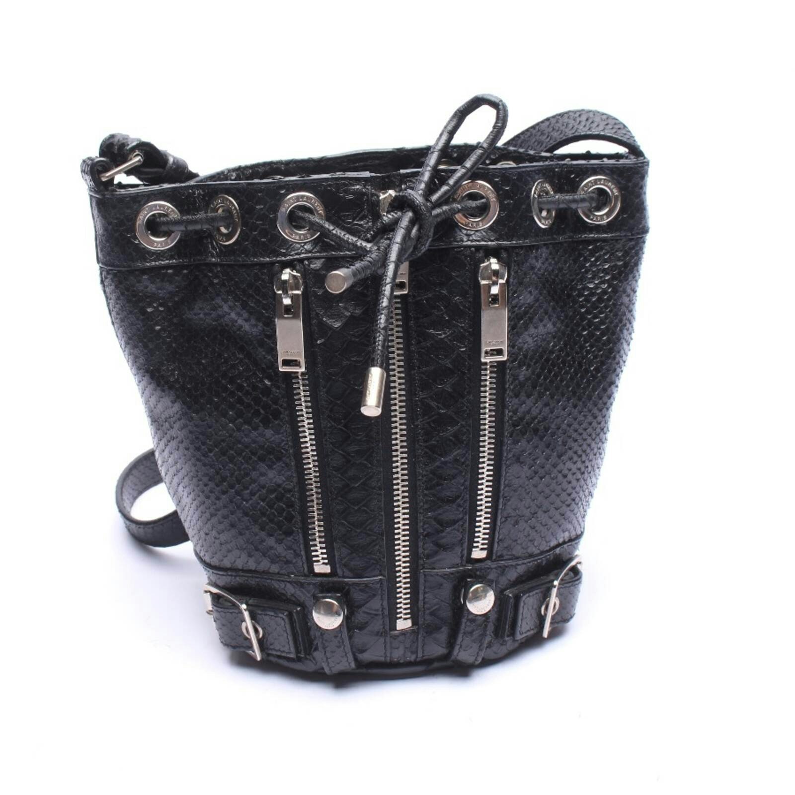 Image 1 of Rider Bucket Small Bucket Bag Black in color Black | Vite EnVogue