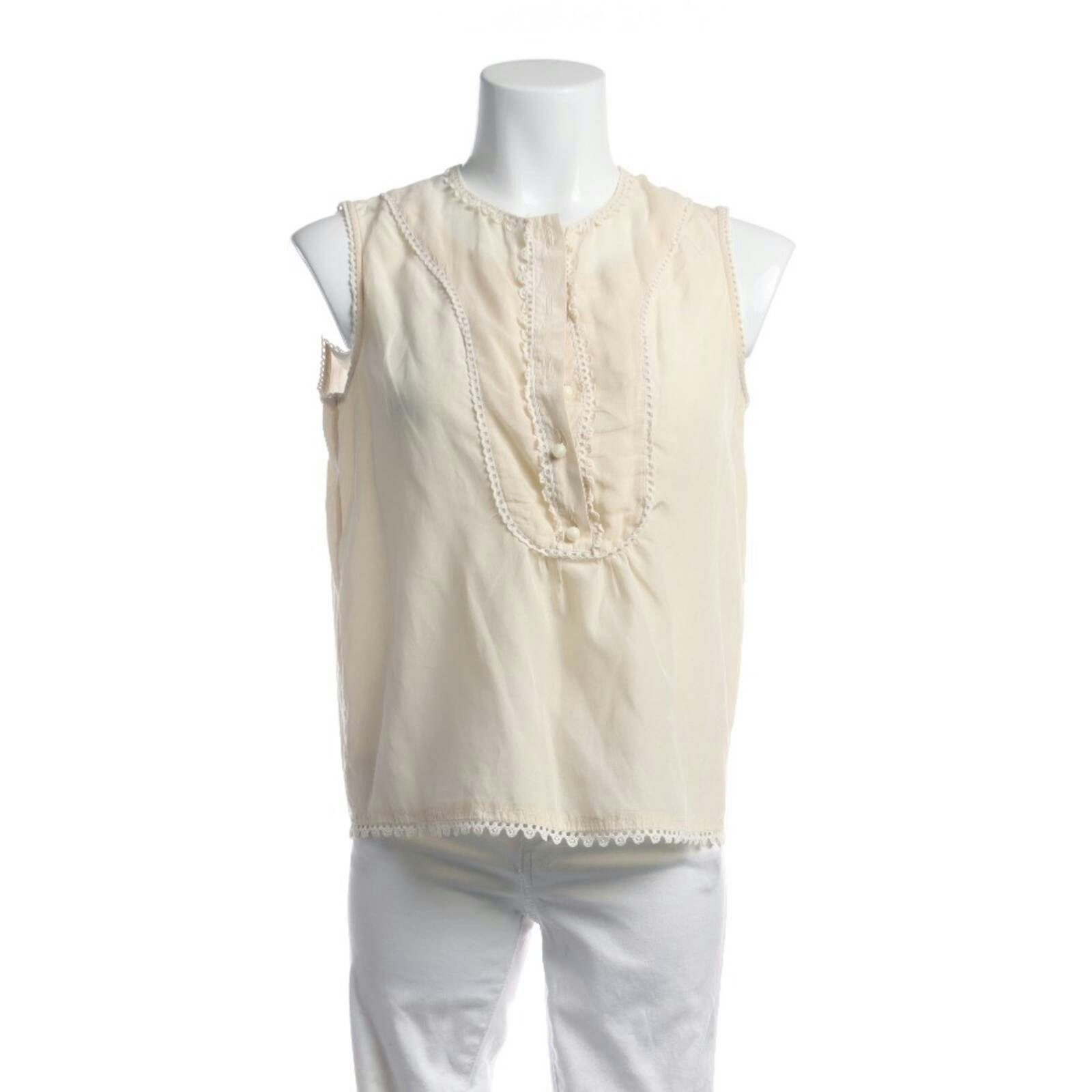 Image 1 of Top 38 Cream in color White | Vite EnVogue