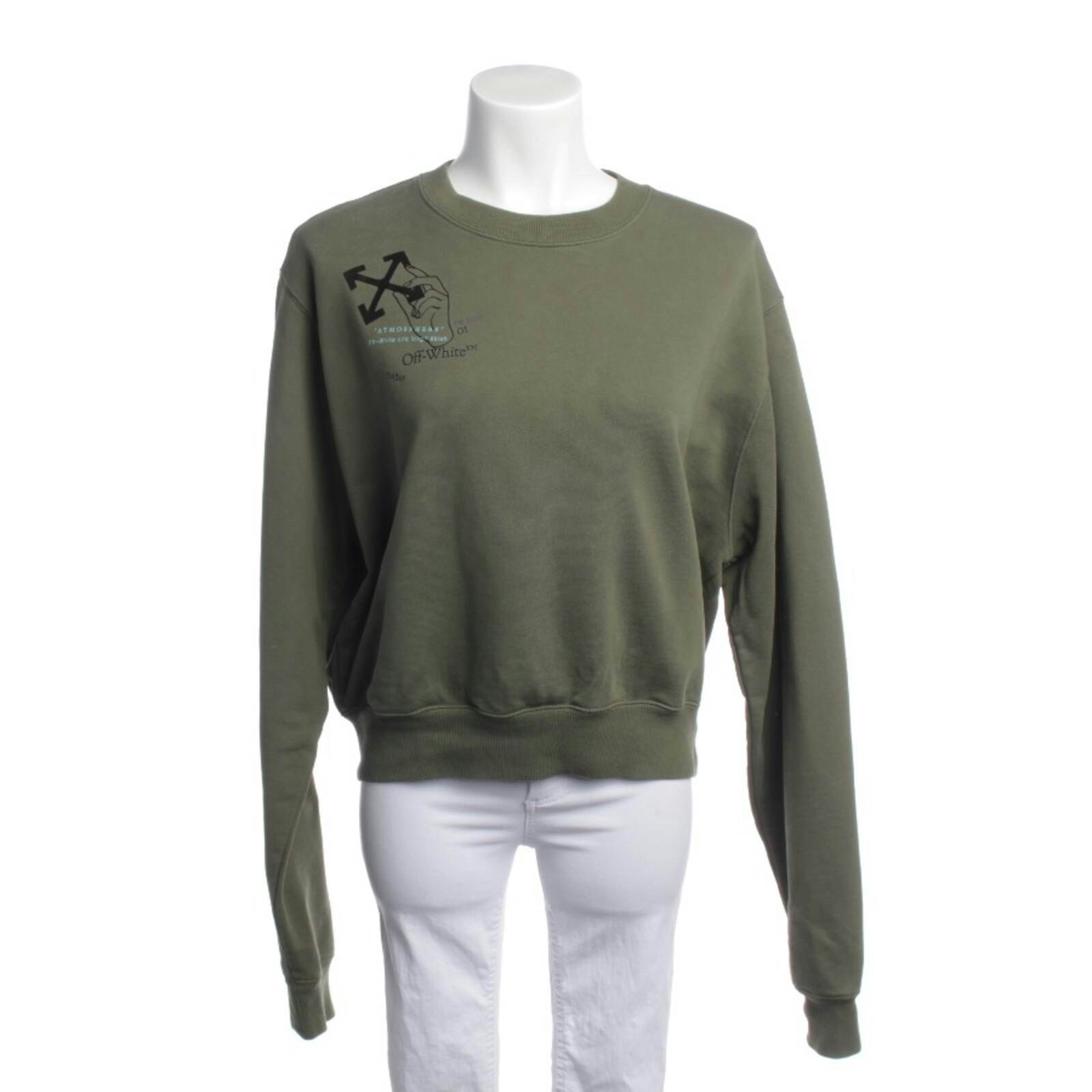 Image 1 of Sweatshirt M Olive Green in color Green | Vite EnVogue