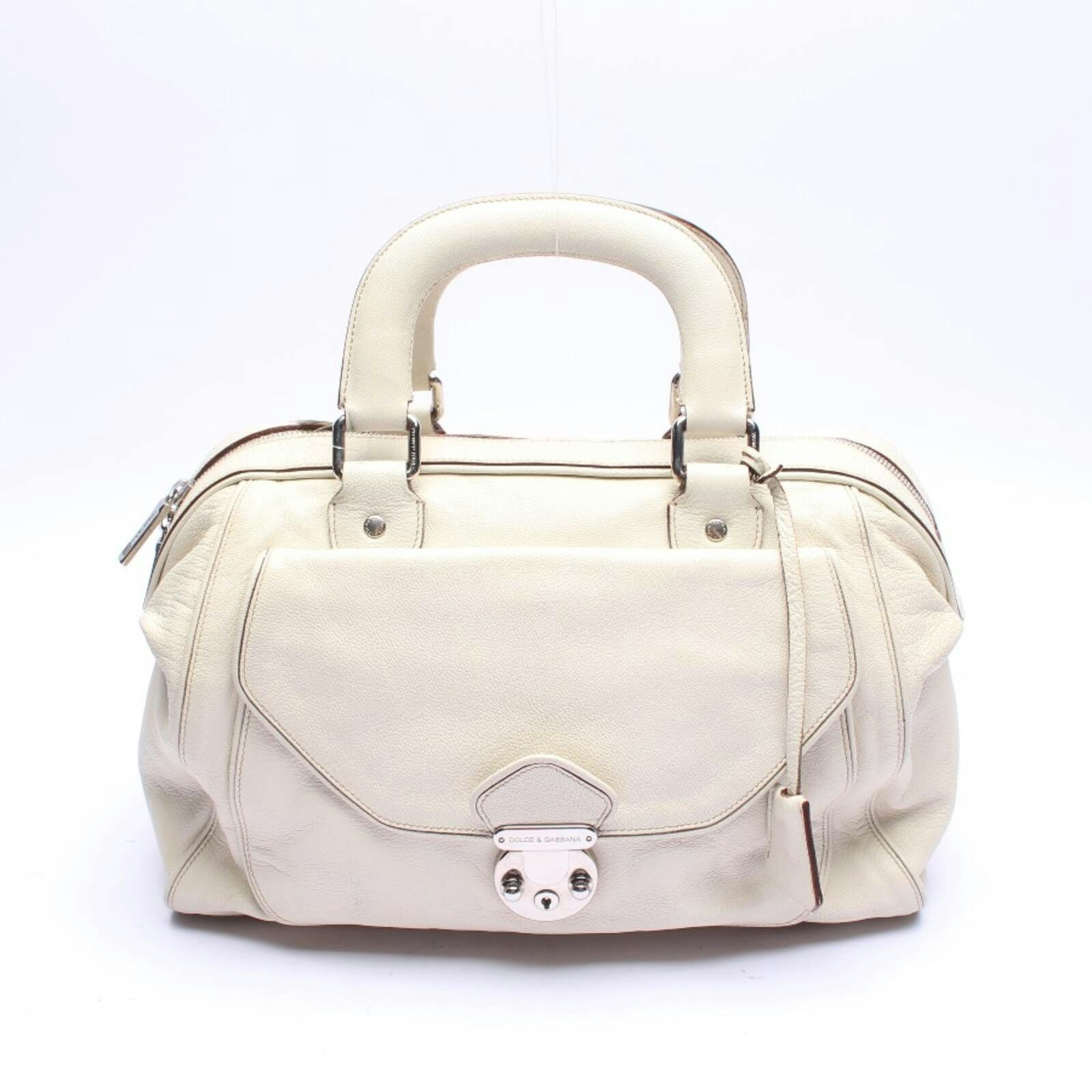 Image 1 of Handbag Beige in color White | Vite EnVogue