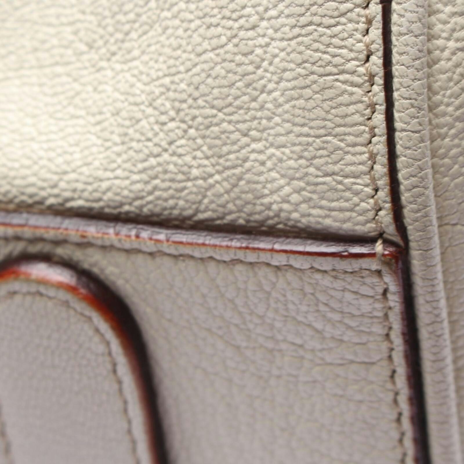 Image 7 of Handbag Beige in color White | Vite EnVogue