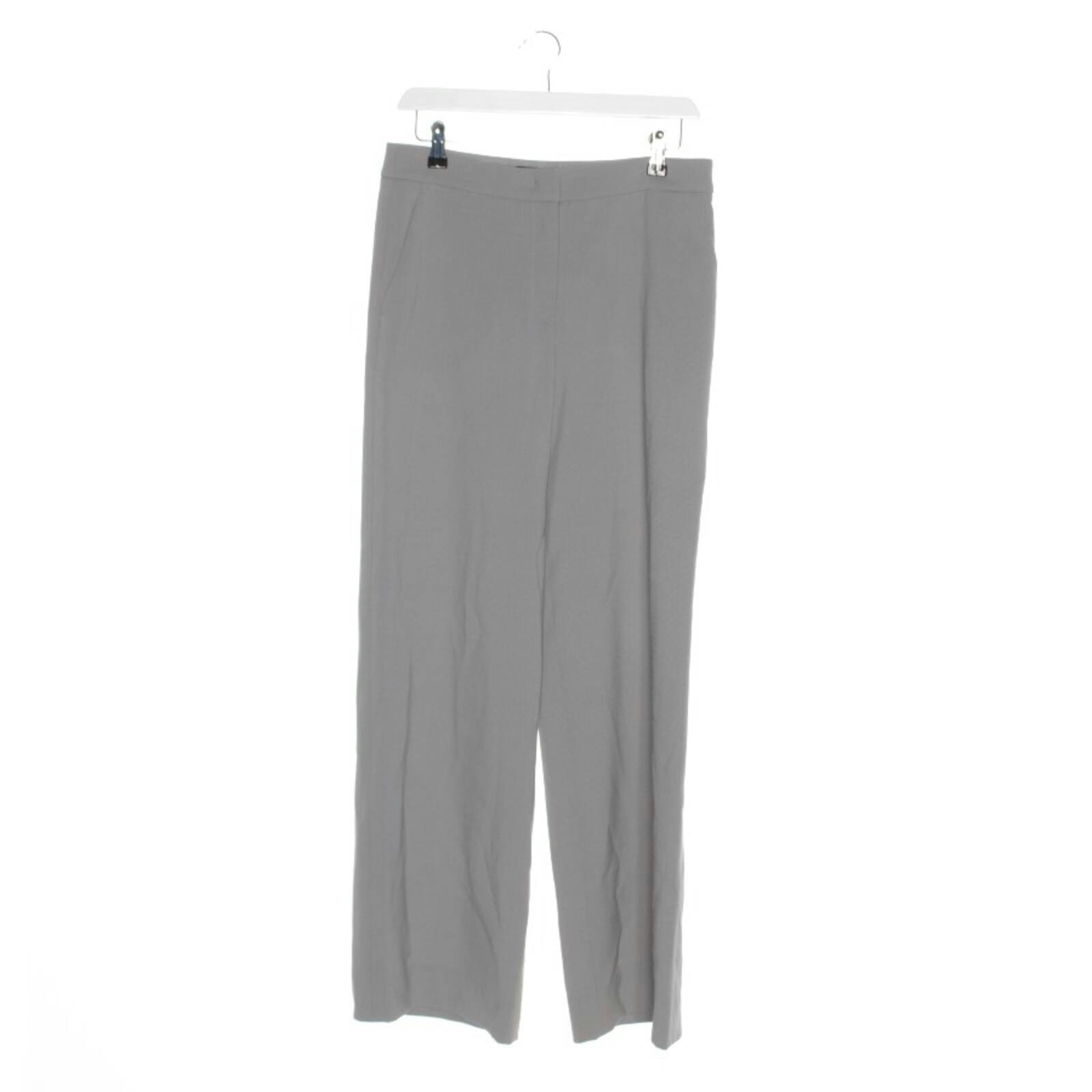 Image 1 of Pants 38 Light Gray in color Gray | Vite EnVogue