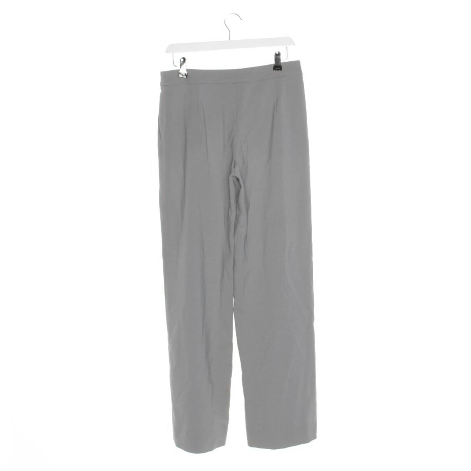 Image 2 of Pants 38 Light Gray in color Gray | Vite EnVogue