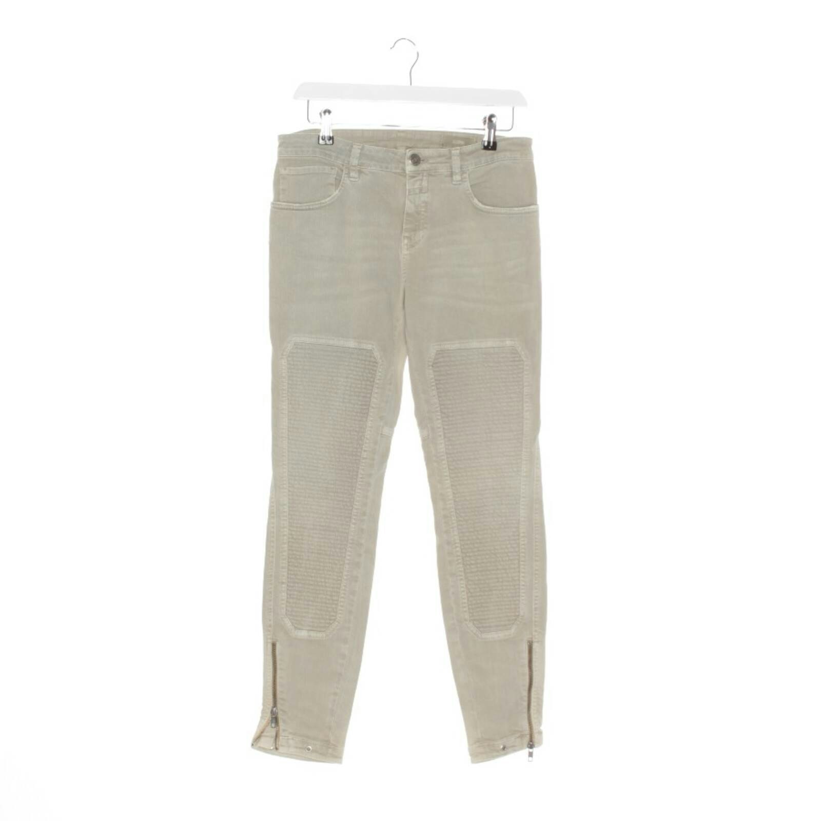 Image 1 of Straight Fit Jeans W28 Beige in color White | Vite EnVogue