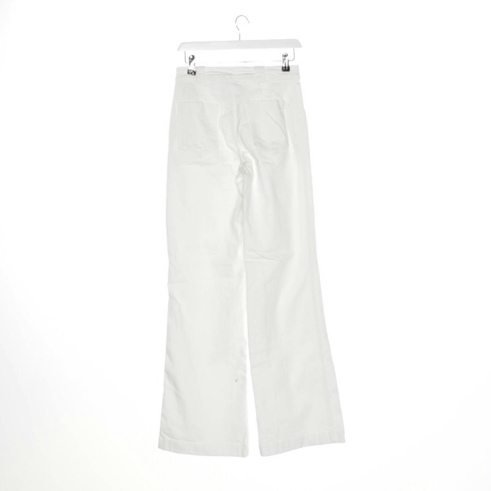 Image 2 of Flared Jeans W26 White in color White | Vite EnVogue