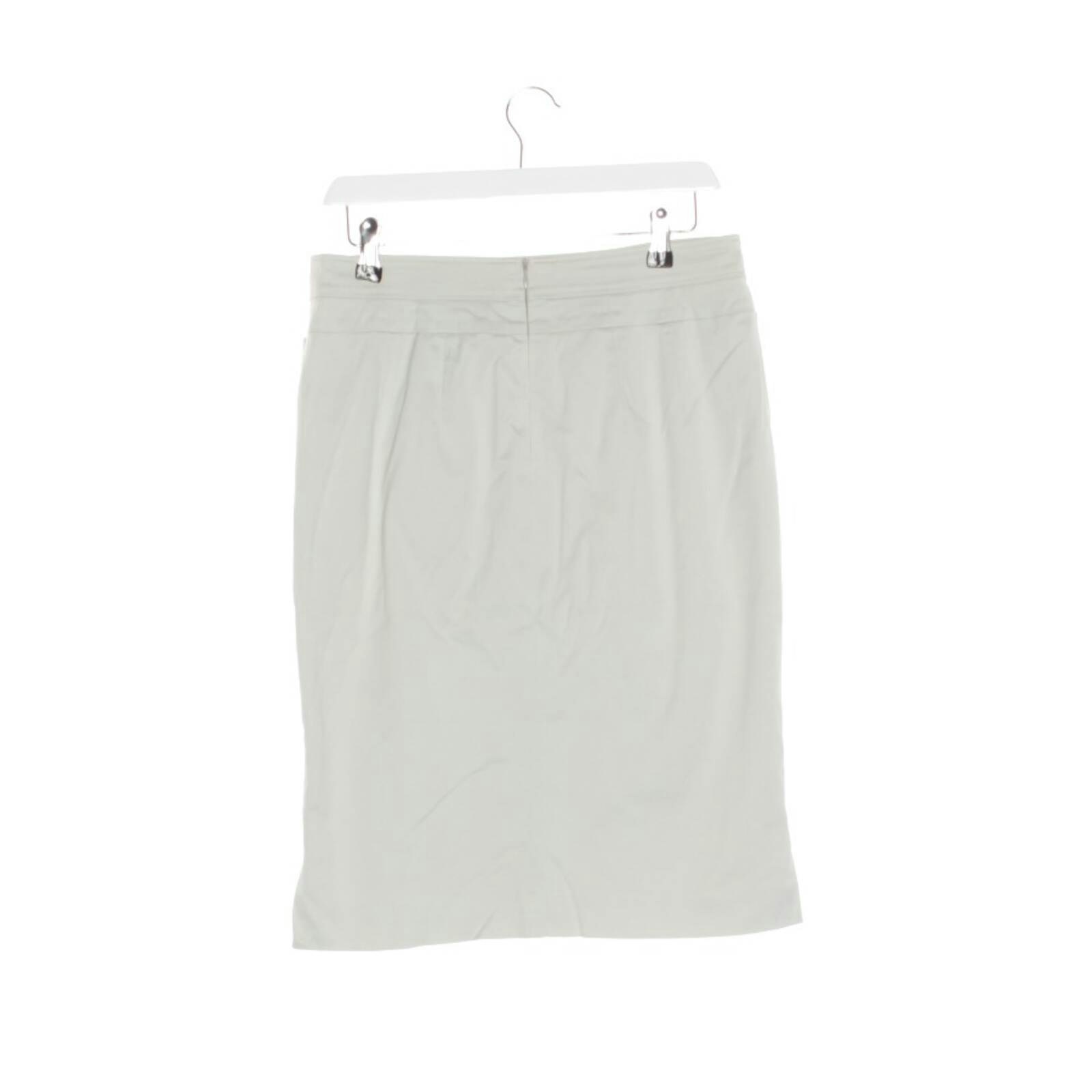 Image 2 of Skirt 38 Light Gray in color Gray | Vite EnVogue