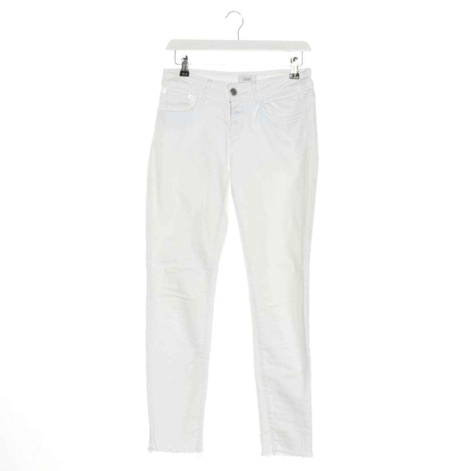 Image 1 of Straight Fit Jeans W26 White in color White | Vite EnVogue