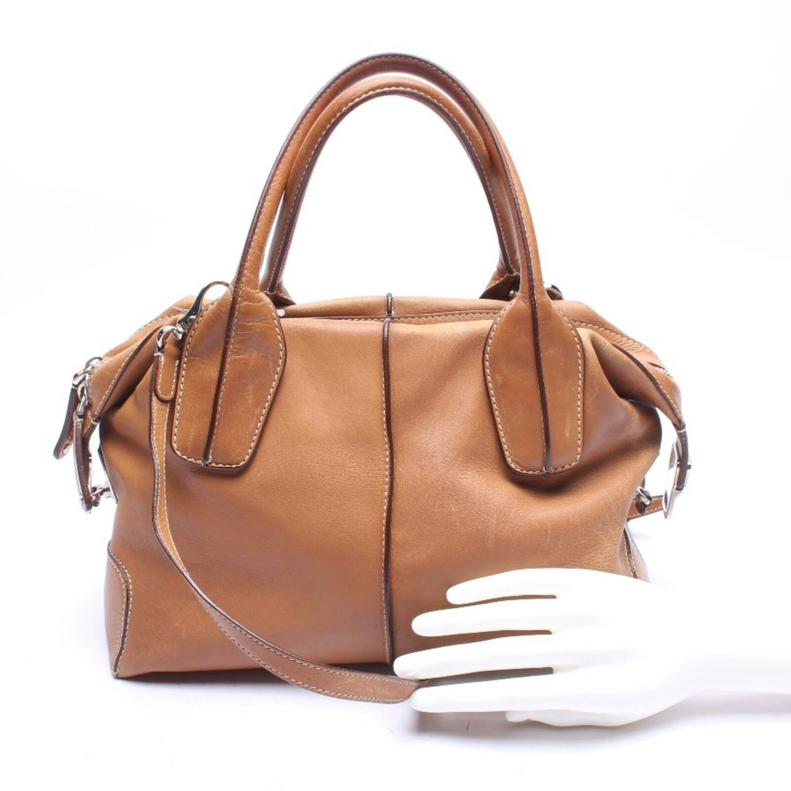 Image 2 of D-Styling Bauletto Handbag Light Brown in color Brown | Vite EnVogue