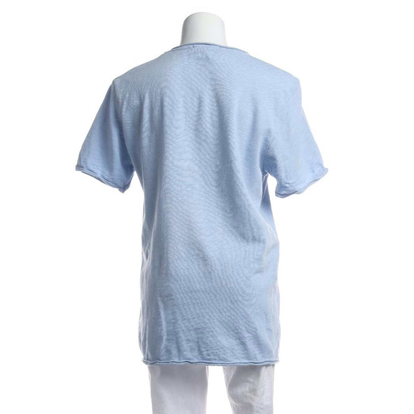 Image 2 of Shirt M Light Blue in color Blue | Vite EnVogue