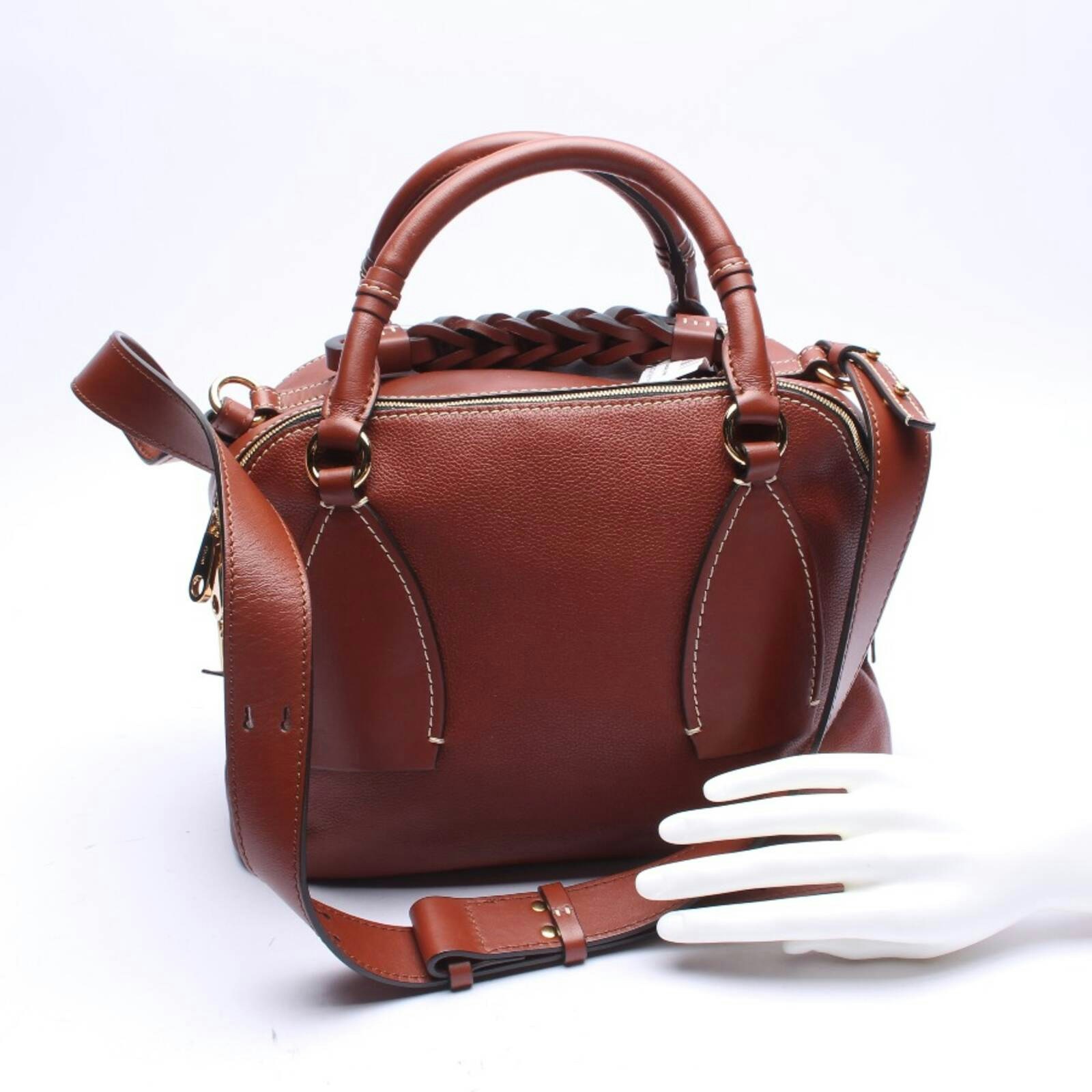 Image 2 of Daria Medium Handbag Brown in color Brown | Vite EnVogue