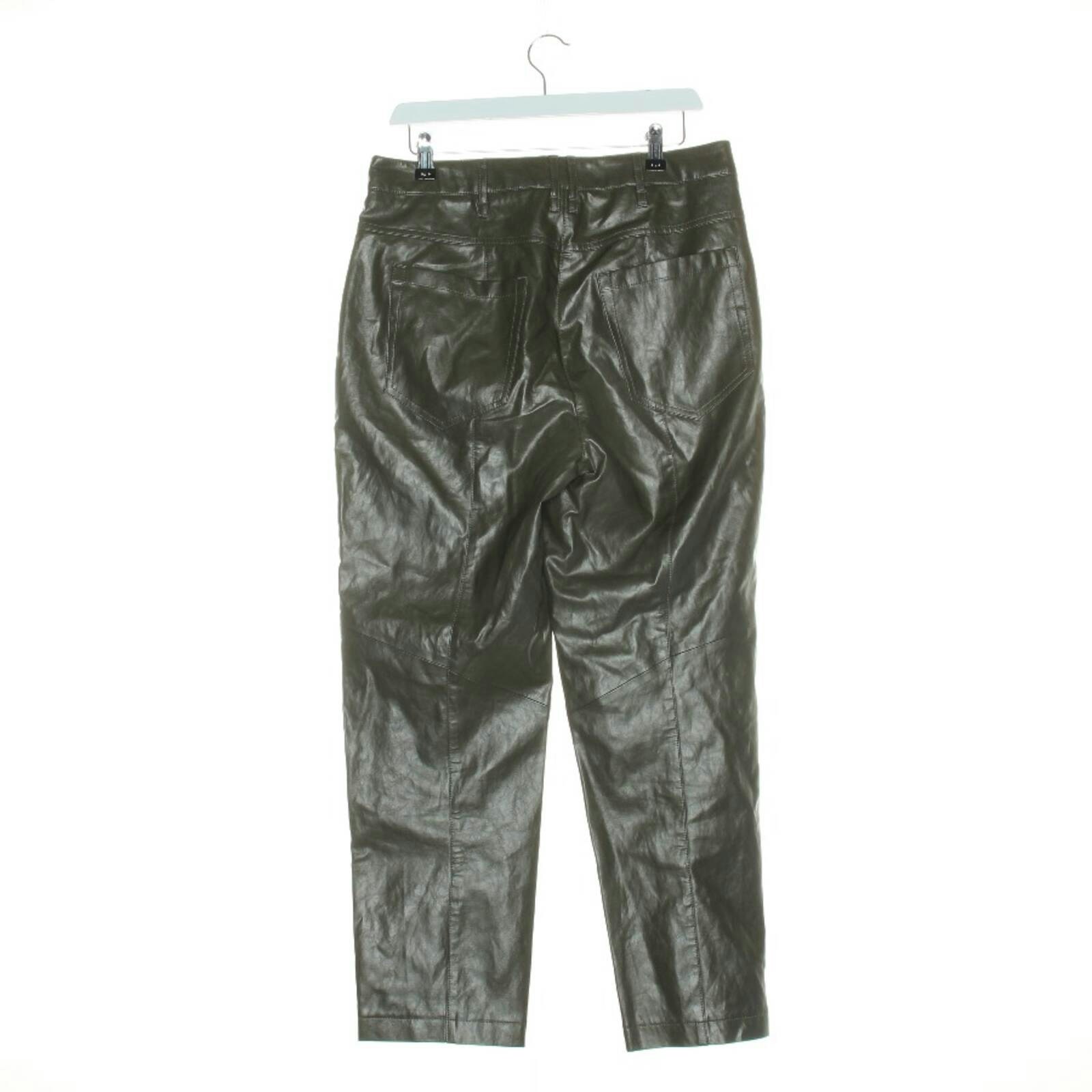 Image 2 of Pants 40 Dark Green in color Green | Vite EnVogue