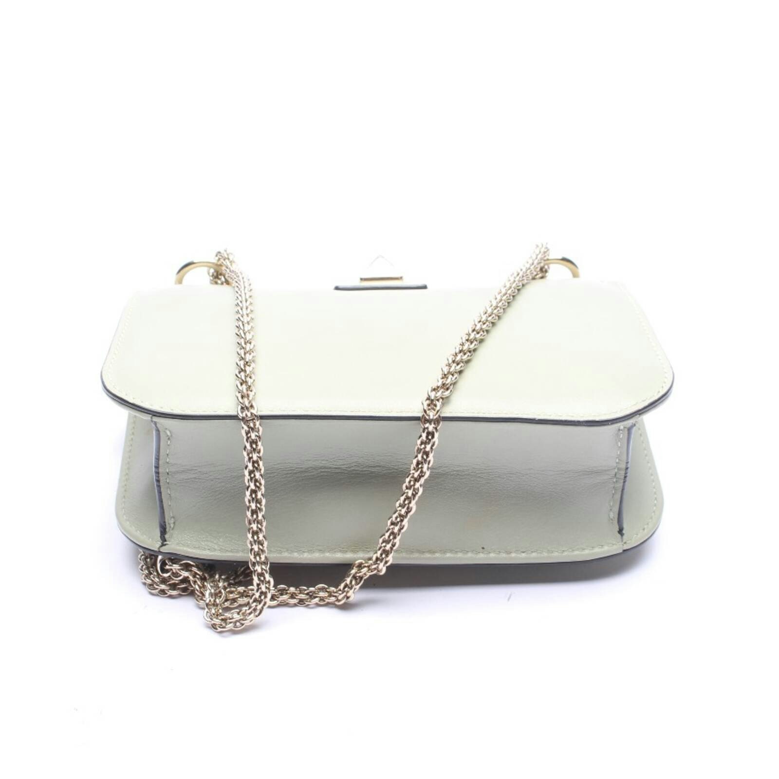 Image 3 of Glam Lock Shoulder Bag Light Green in color Green | Vite EnVogue