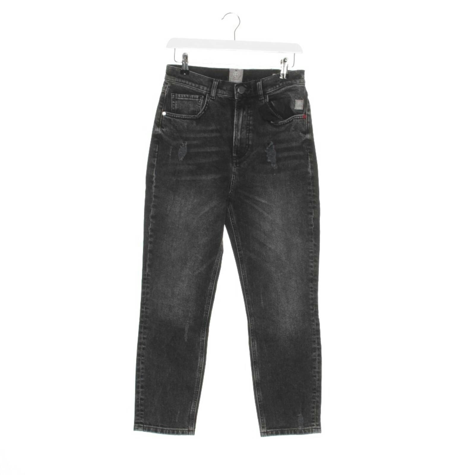 Image 1 of Boyfriend Jeans W27 Black in color Black | Vite EnVogue