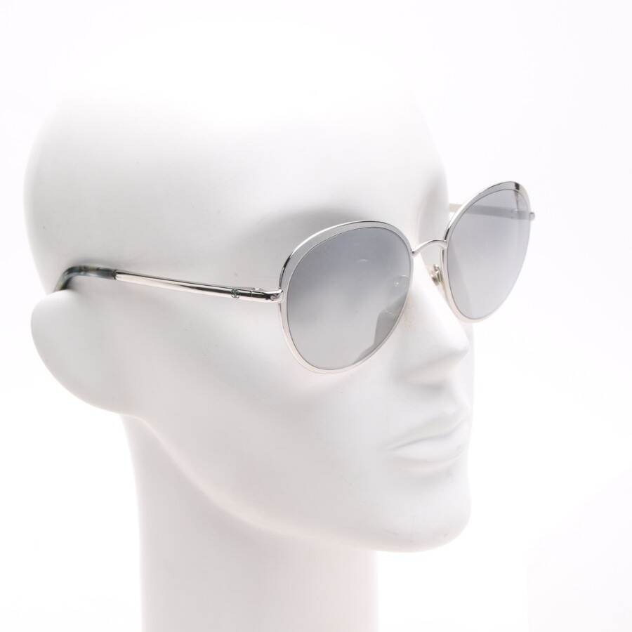 Image 2 of 4206 Sunglasses Silver in color Metallic | Vite EnVogue