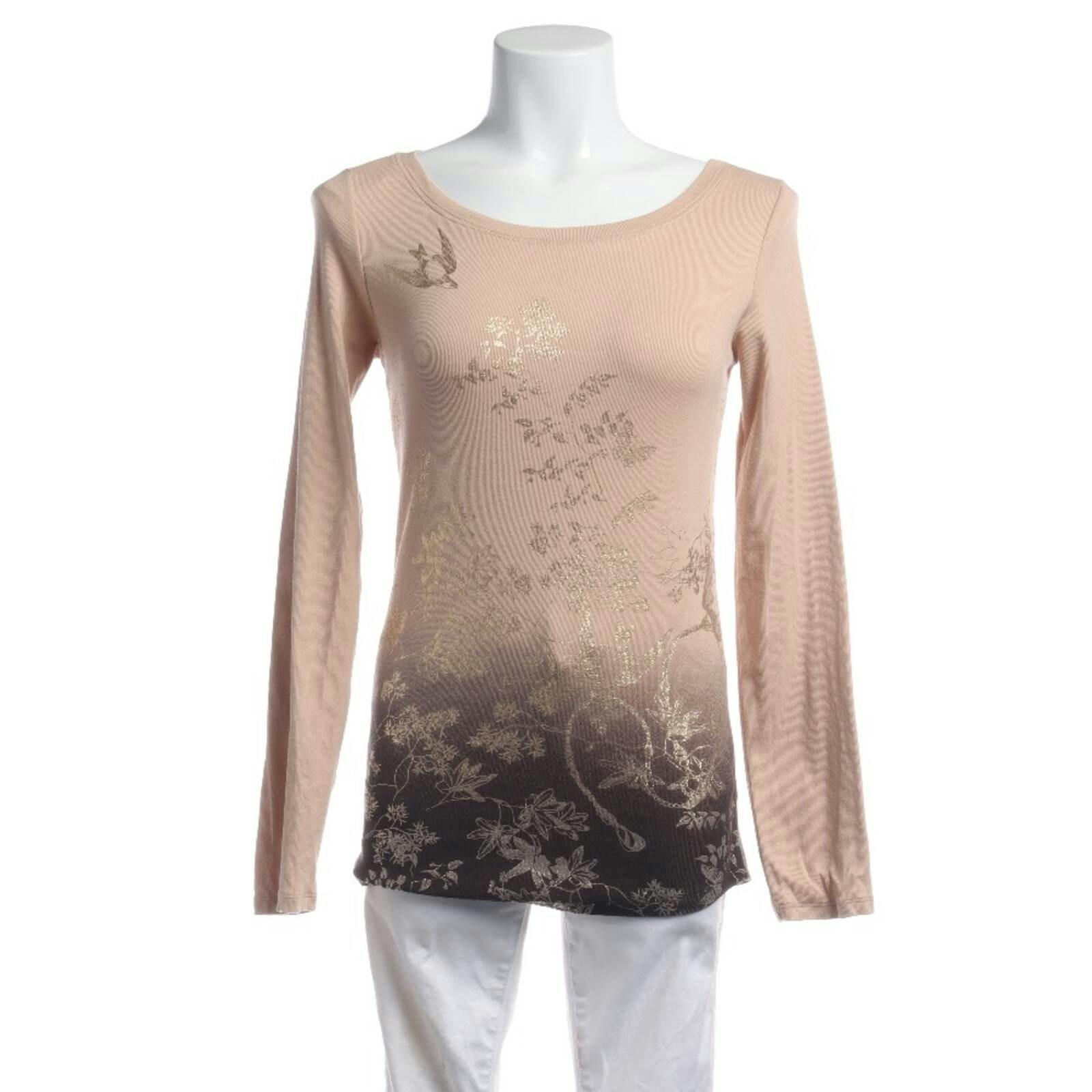 Image 1 of Long Sleeve Shirt S Beige in color White | Vite EnVogue