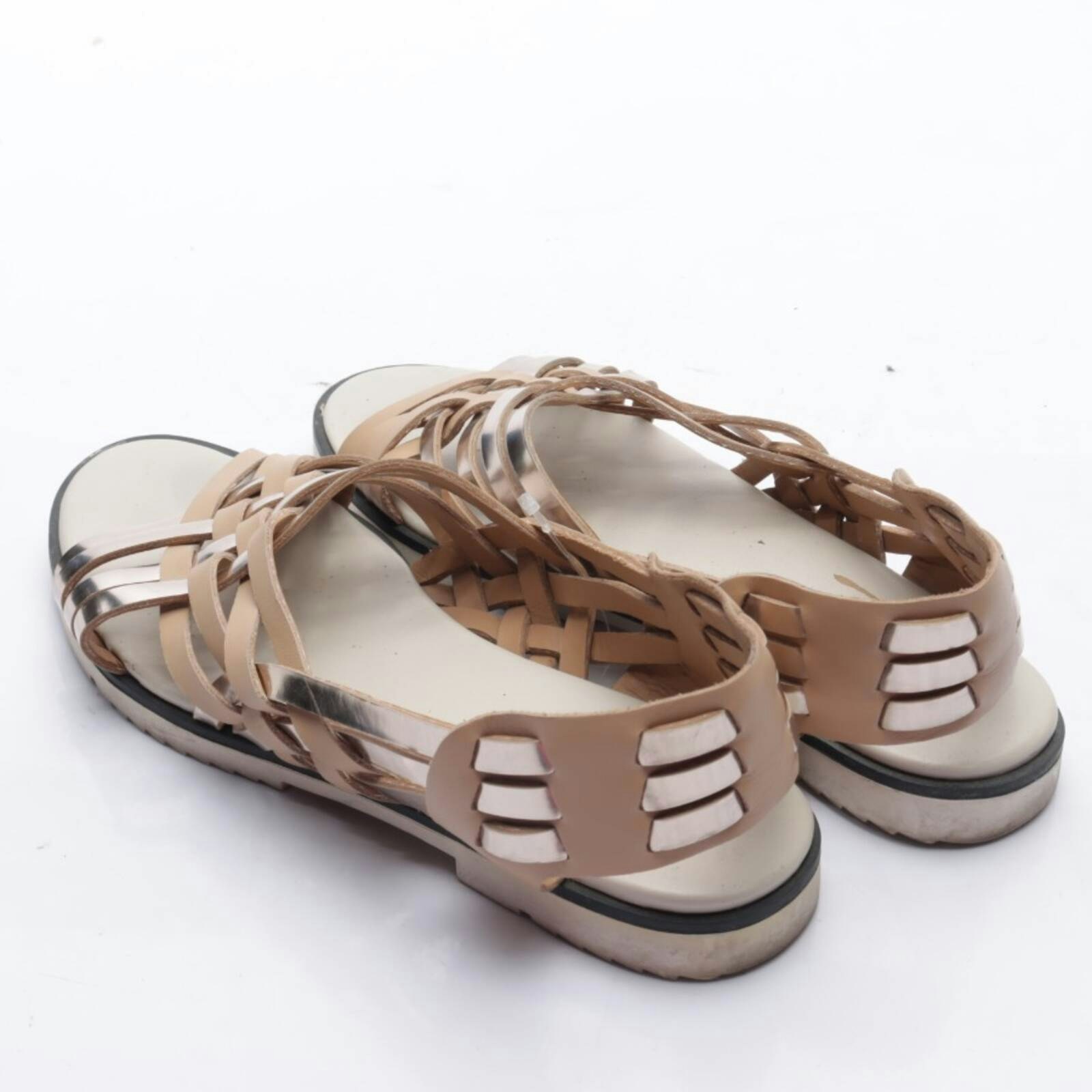 Image 2 of Sandals EUR 36 Light Brown in color Brown | Vite EnVogue