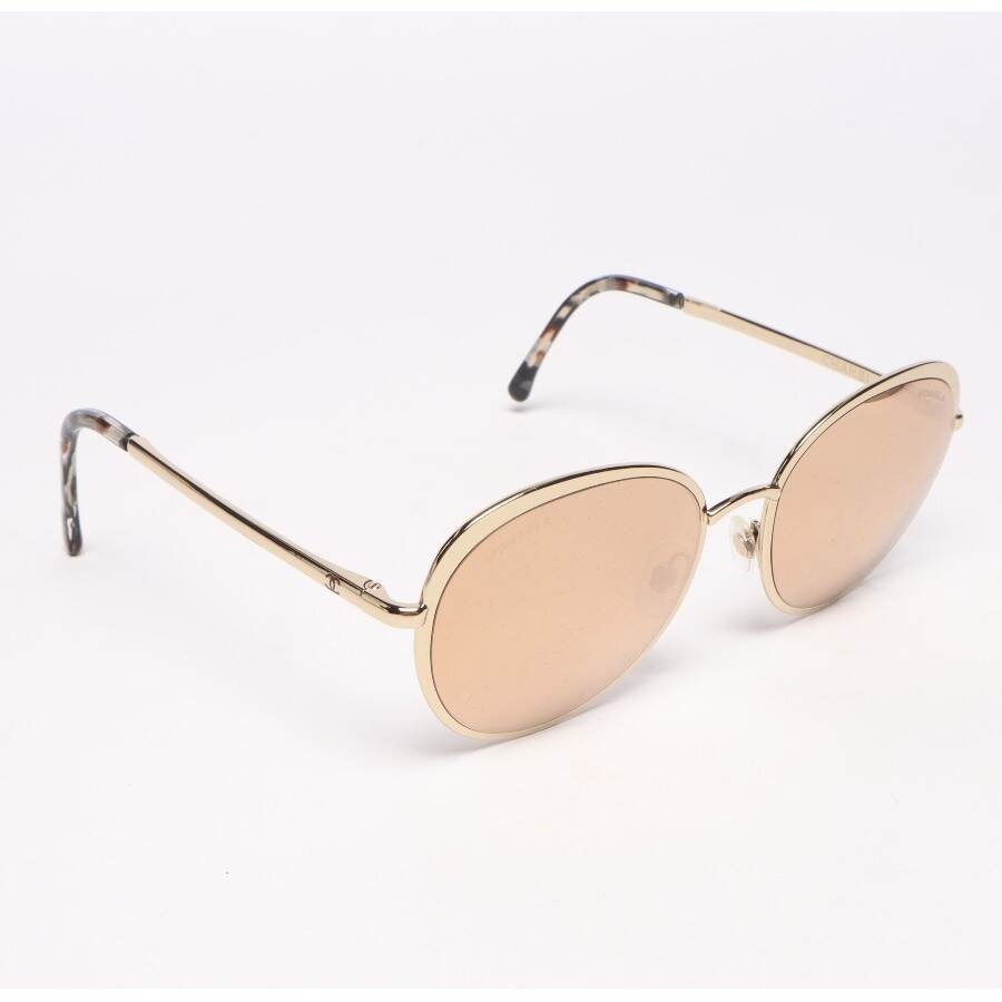 Image 1 of 4206 Sunglasses Gold in color Metallic | Vite EnVogue