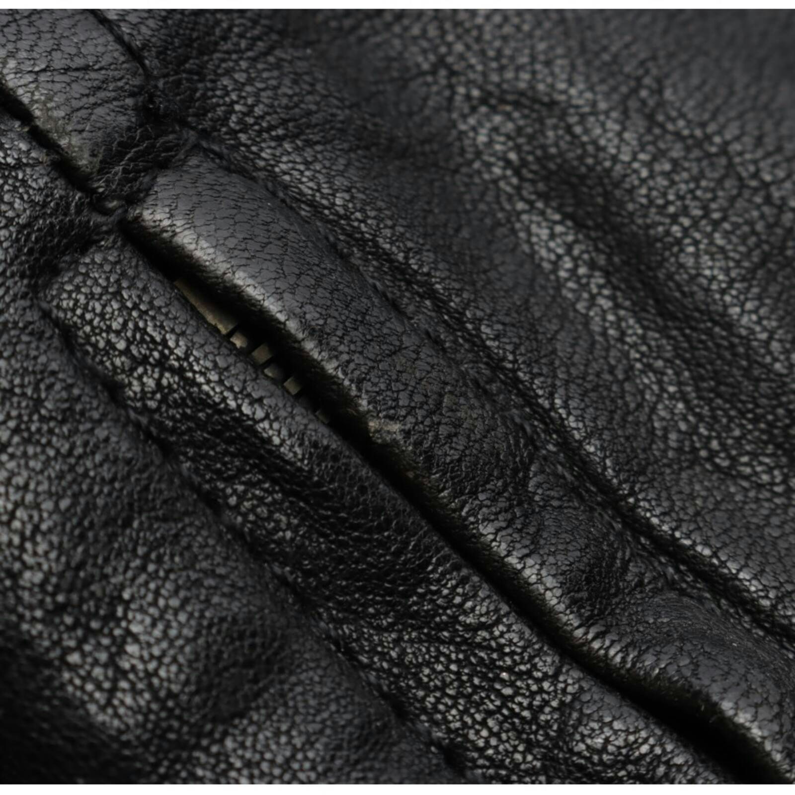 Image 3 of LeatherJacket M Black in color Black | Vite EnVogue