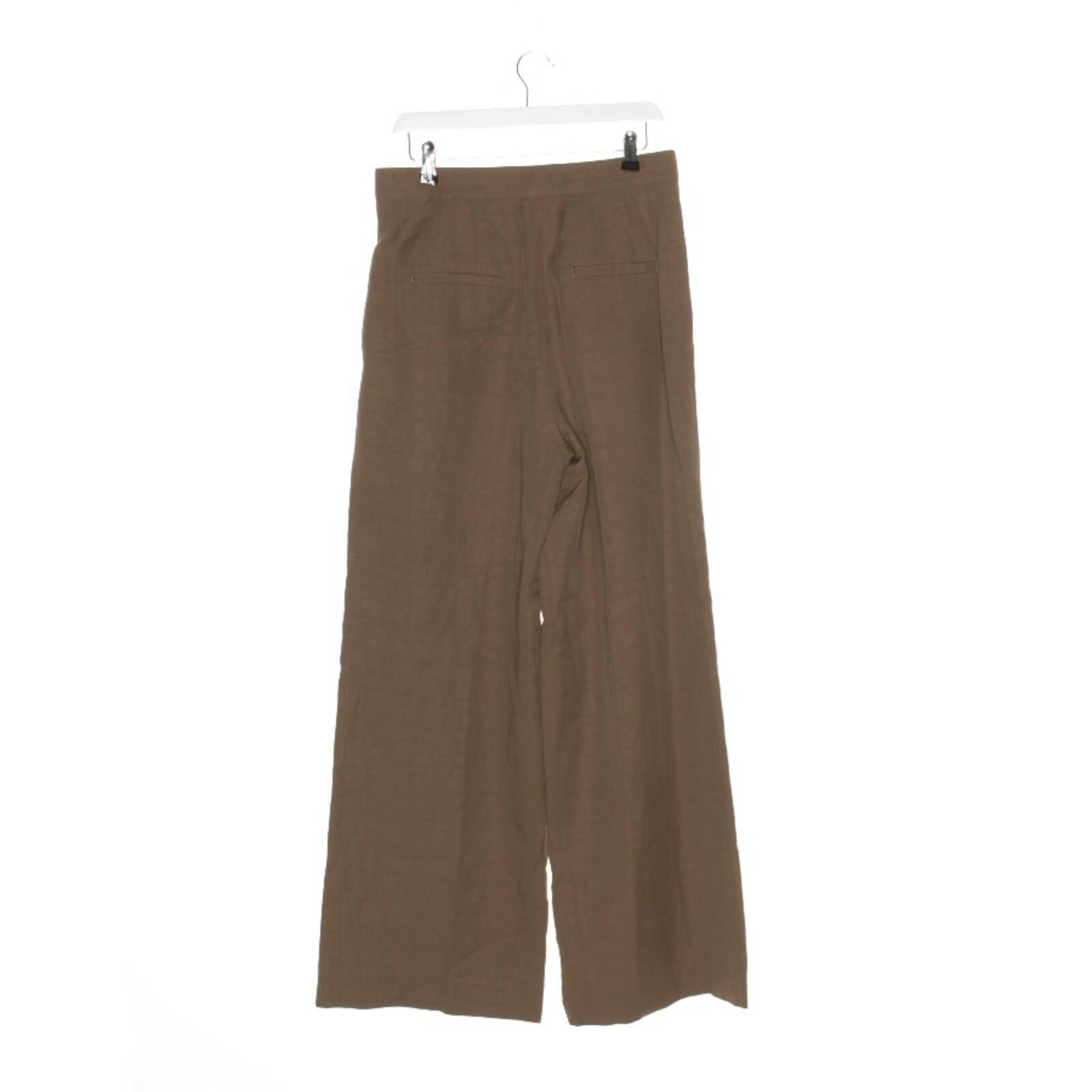 Image 2 of Pants 38 Brown in color Brown | Vite EnVogue