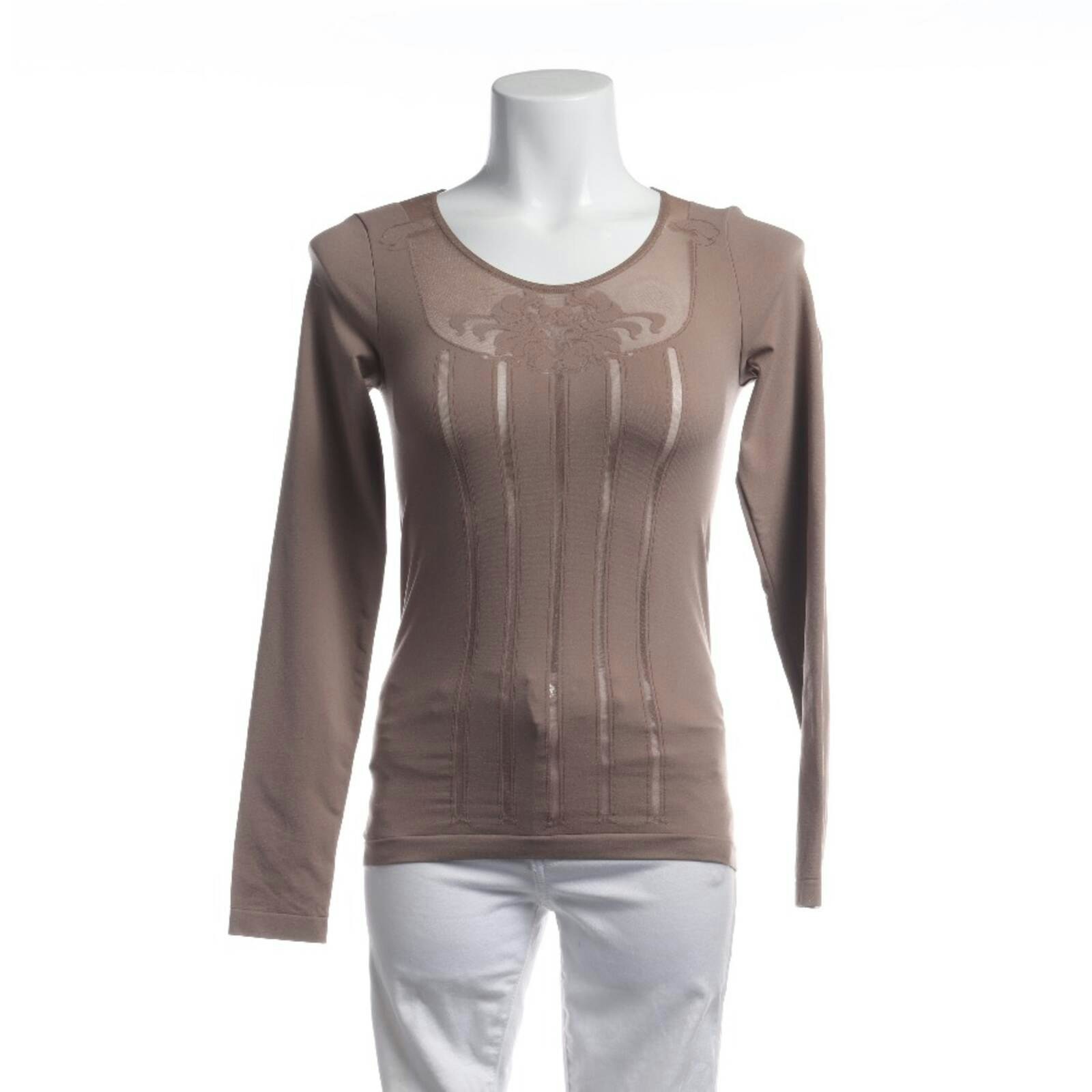 Image 1 of Long Sleeve Shirt S Camel in color Brown | Vite EnVogue